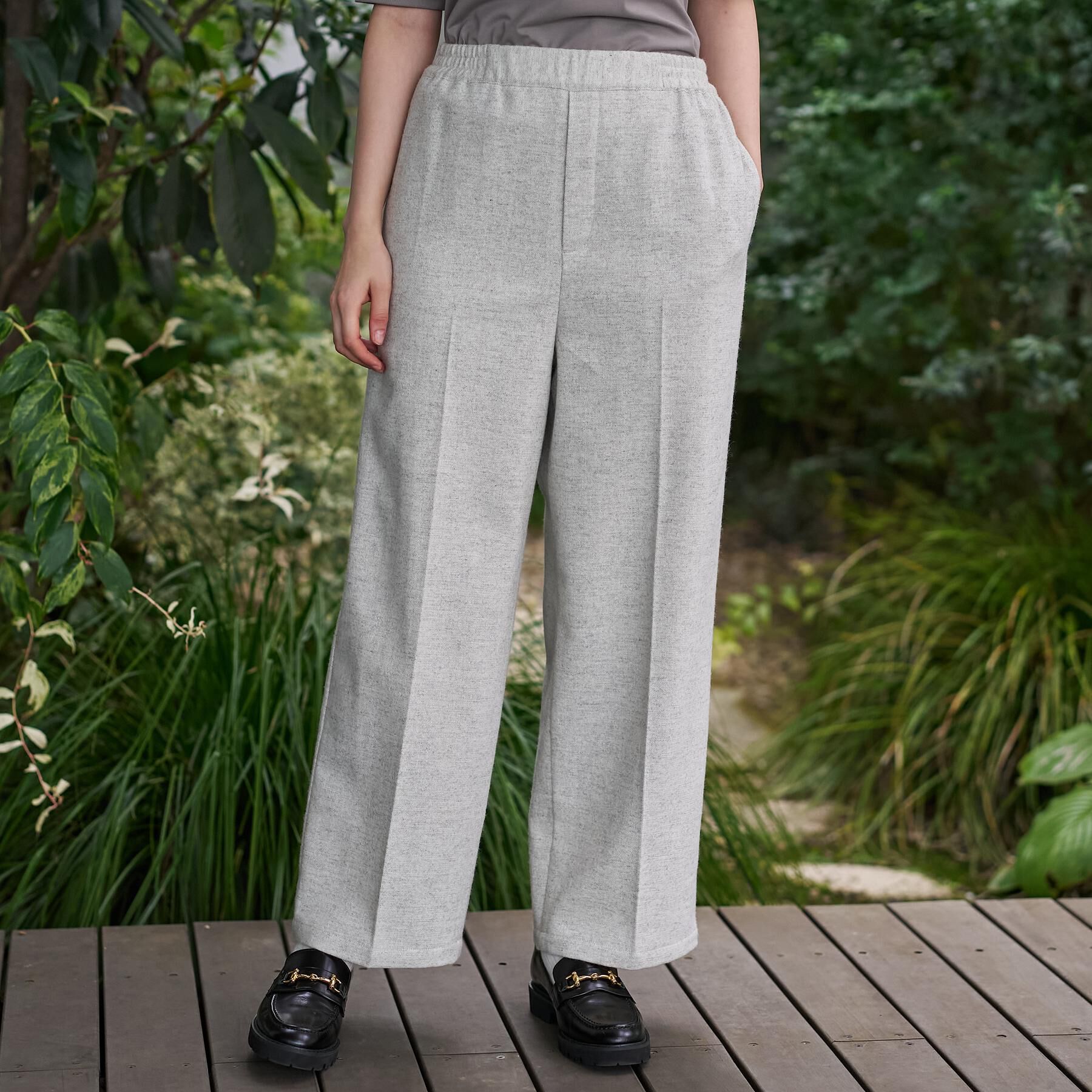 DRESSTERIOR「ウォッシャブルツイードイージーパンツ」|その他|