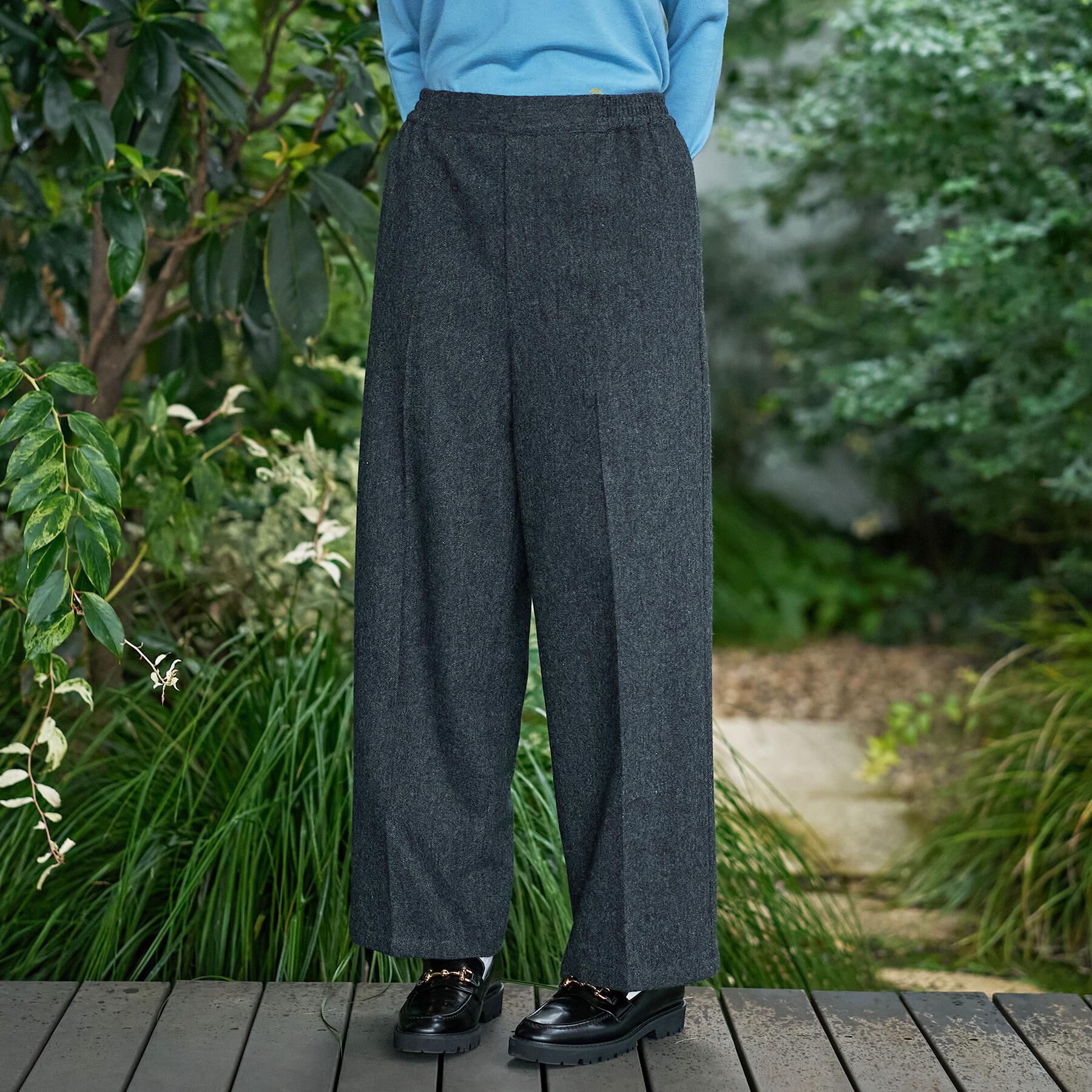 DRESSTERIOR「ウォッシャブルツイードイージーパンツ」|その他|