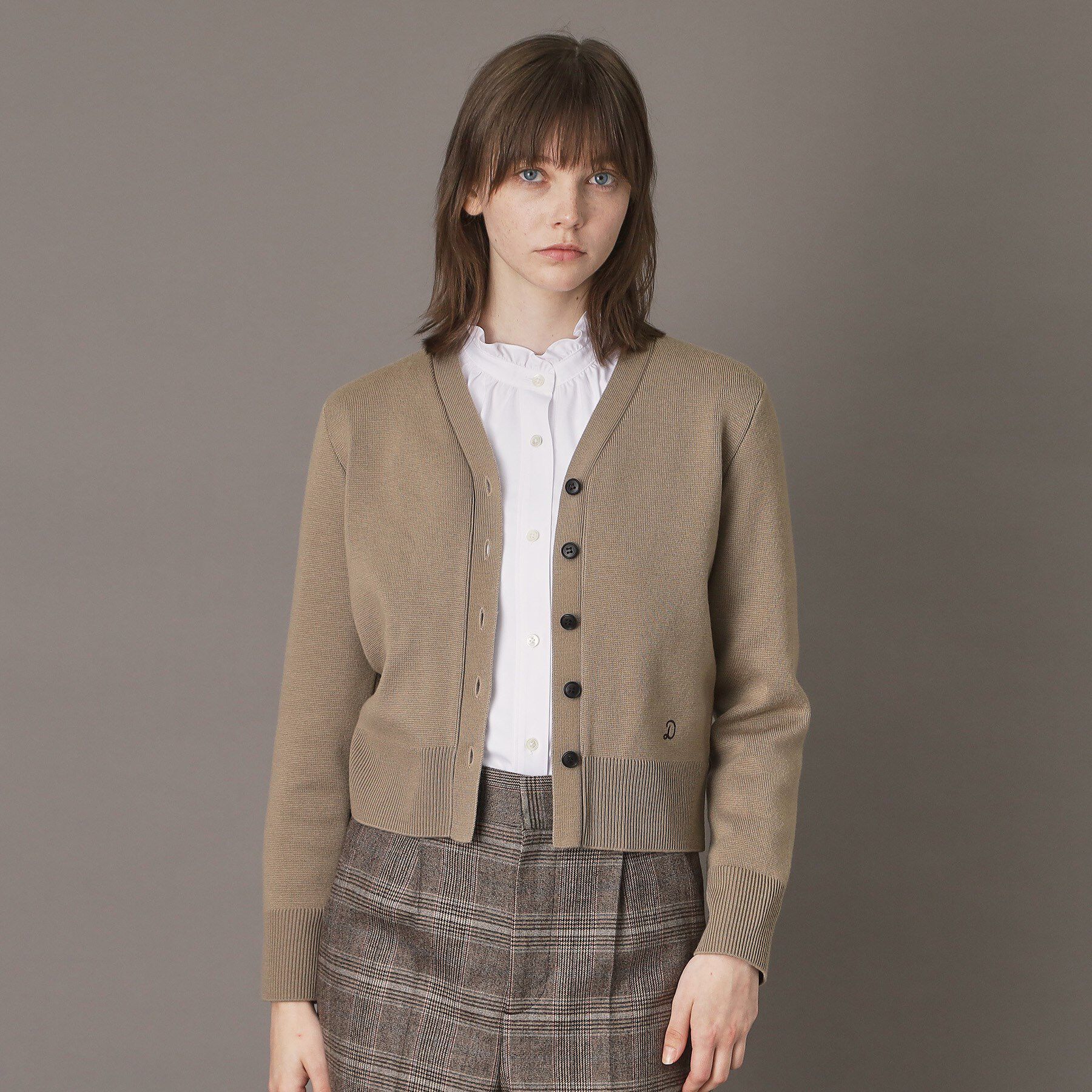 DRESSTERIOR「ミラノリブカーディガン」|カーディガン|