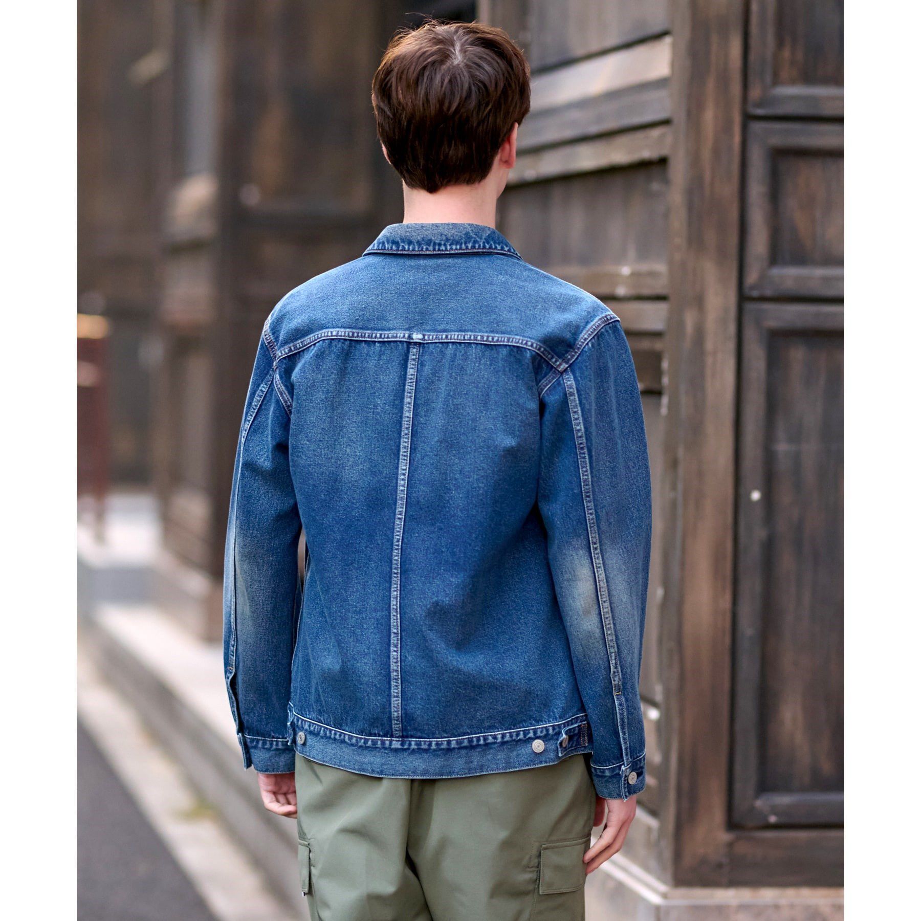 DRESSTERIOR「ファーストモデル ユーズドデニムGジャン」|デニムジャケット|