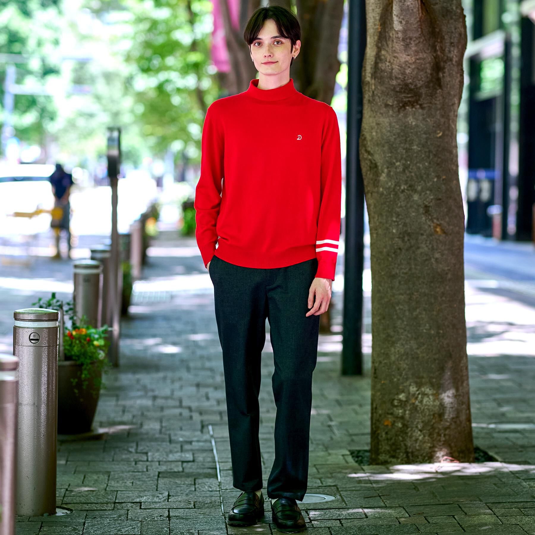 DRESSTERIOR「サスティナブル タートルニット」|ニット・セーター|