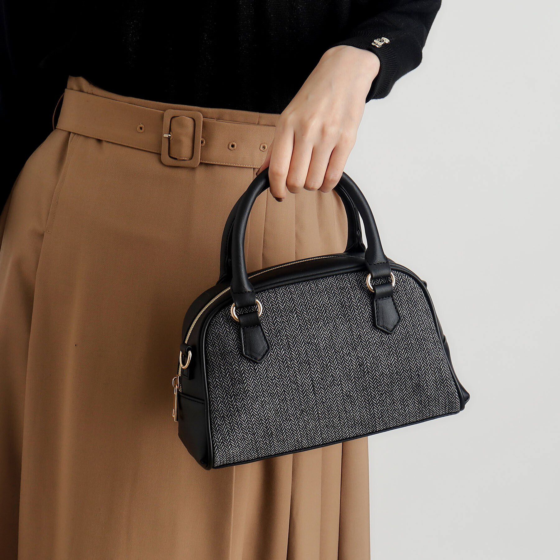 grove「【雑誌掲載】アソートパイピング2WAYボストン」|ショルダー・メッセンジャー|