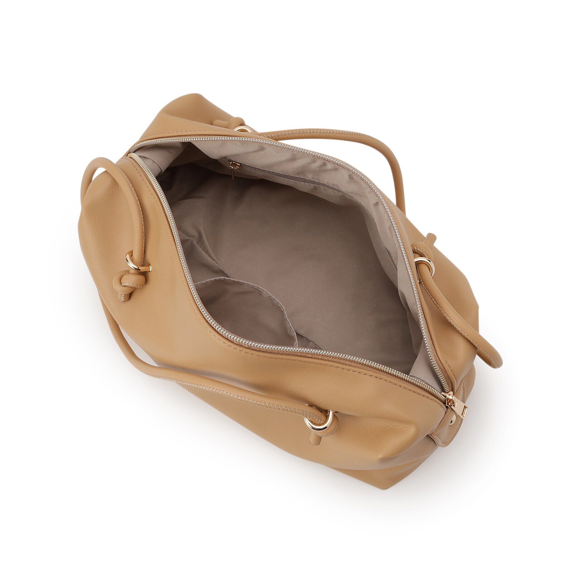 grove「ロープノットロングハンドルボストン」|ハンドバッグ|