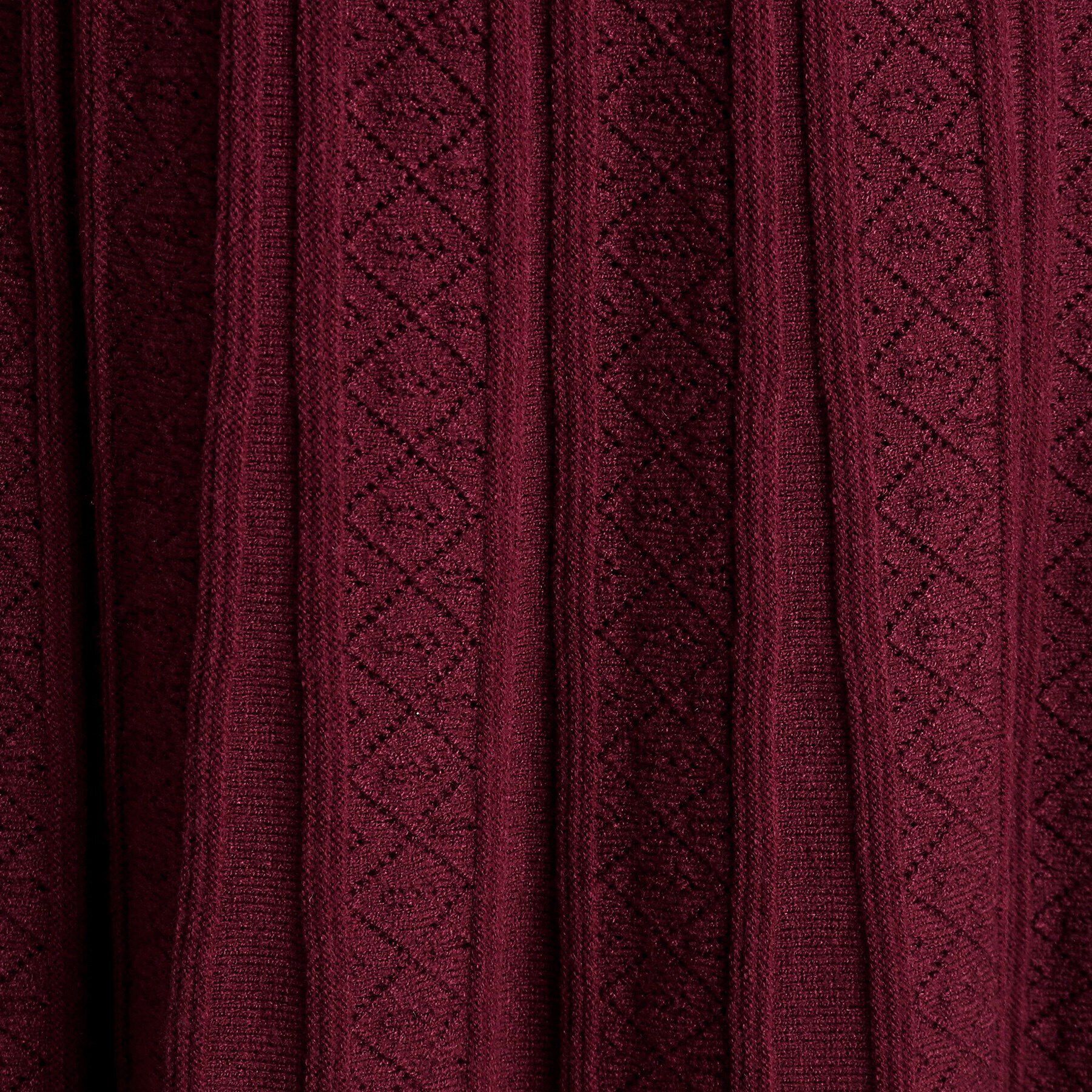 grove「SET UP対応 透かし編み柄ニットスカート」|スカート|