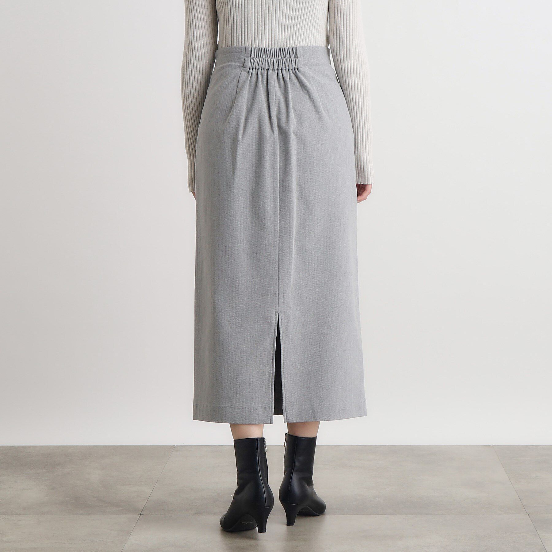 grove「裏起毛ハイパーヘリンボーンタイトスカート」|スカート|