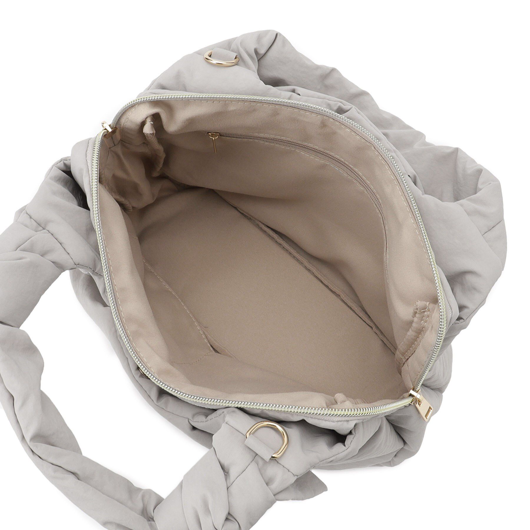 grove「【晴れの日も雨の日も】撥水アオリハンドルノットナイロン2WAYトート」|トートバッグ|