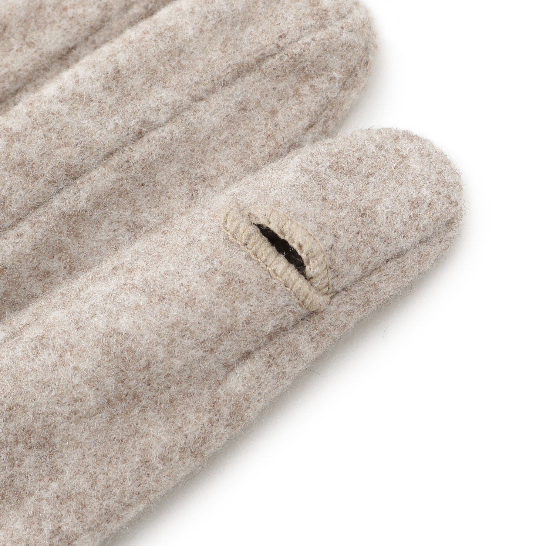 grove「リストオーバーフェイクファー杢調グローブ」|手袋|