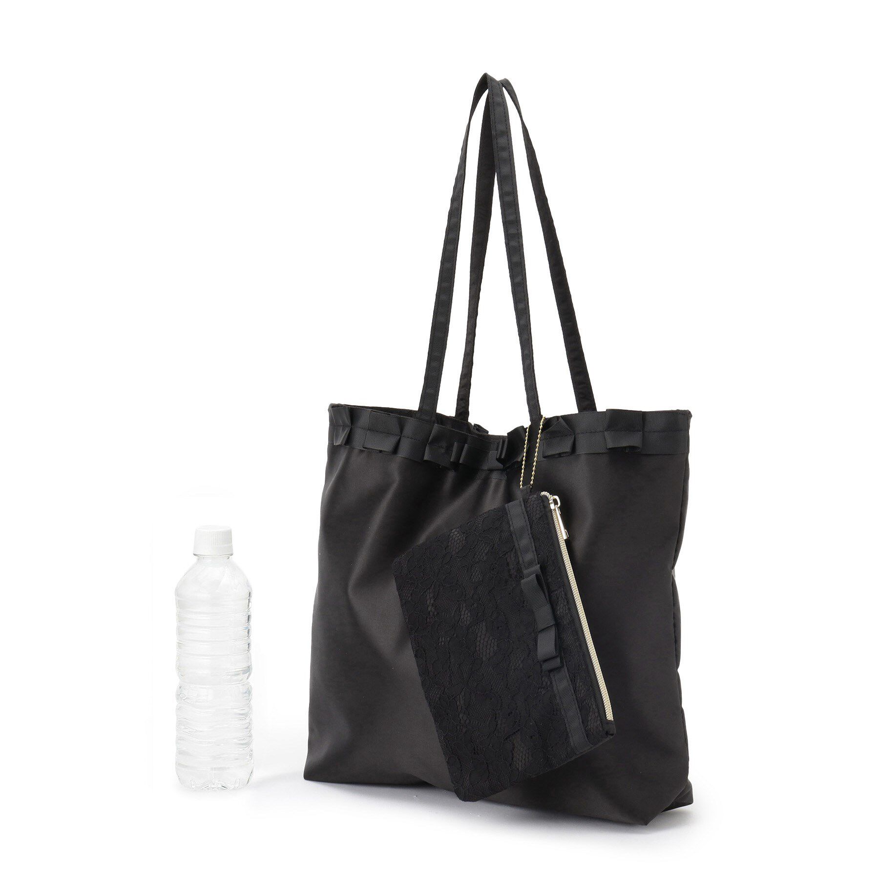 grove「【セレモニー】レースポーチA4ポケッタブルトート」|トートバッグ|