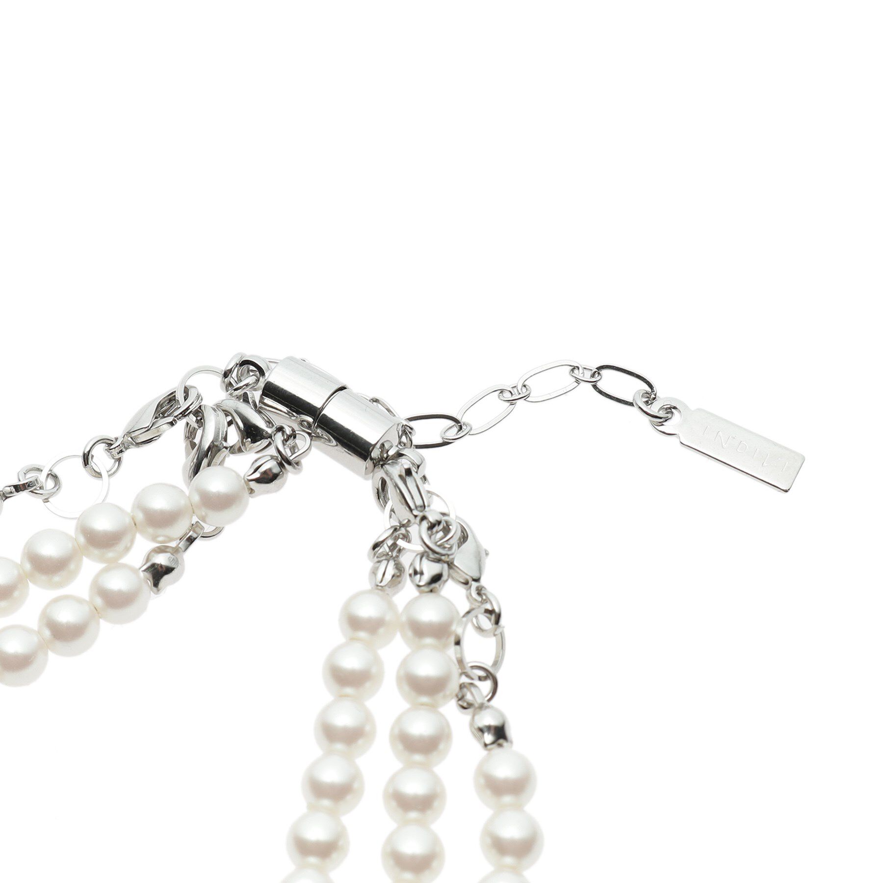 INDIVI「【マルチWAY】3点セットパール調ネックレス」|ネックレス|