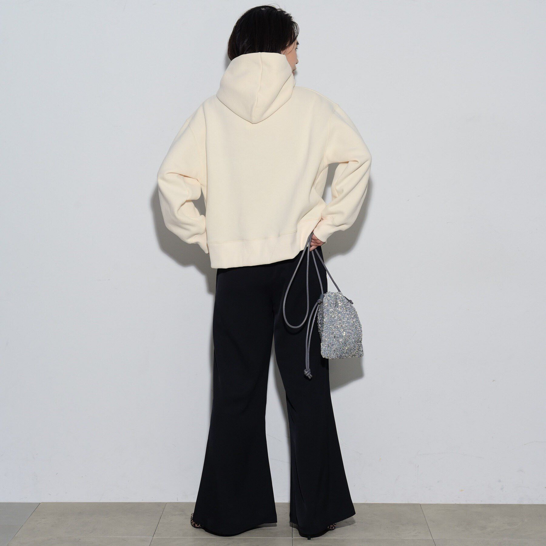 GALLEST「カルゼサテンフレアイージーパンツ」|その他|