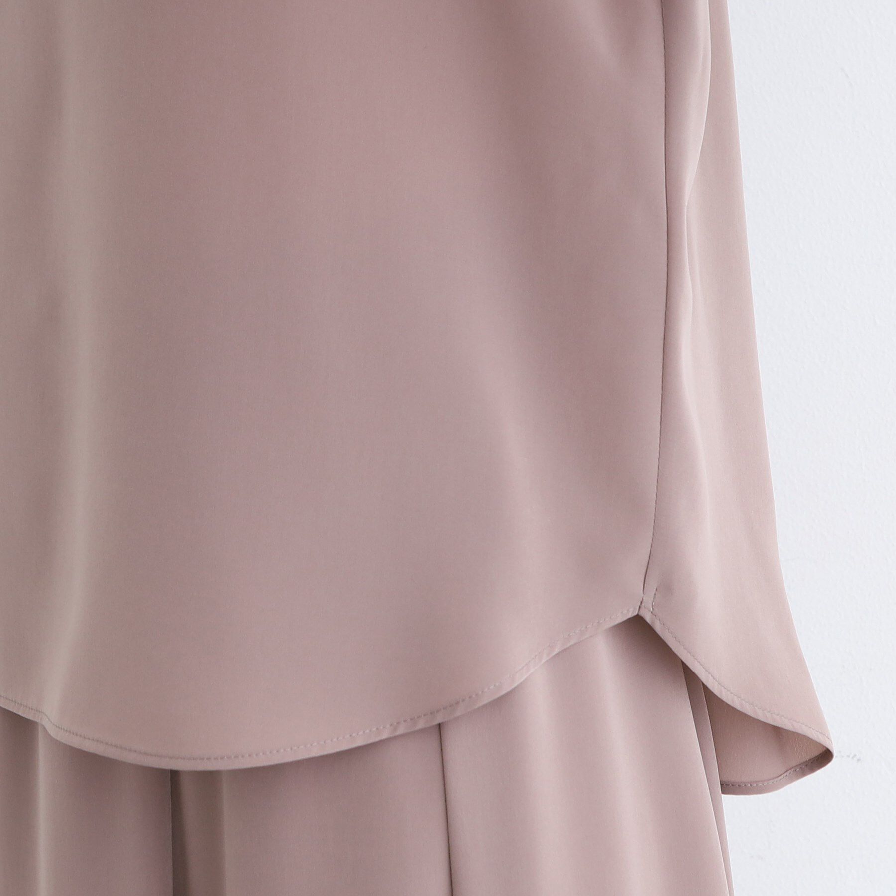 INDIVI「【洗える／SETUP可能】ドレーピースキッパーブラウス」|シャツ・ブラウス|