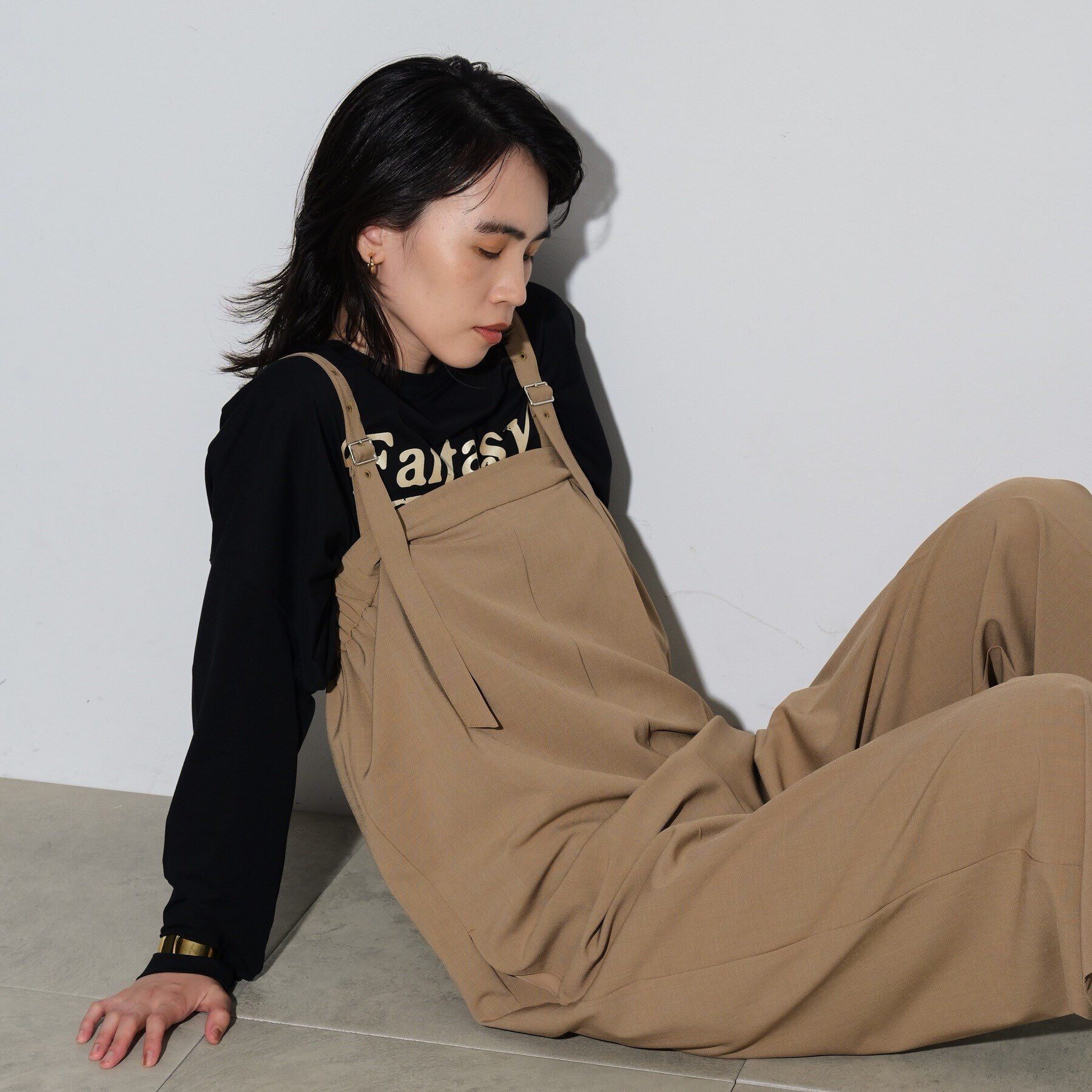 GALLEST「ヴィンテージロゴプリントロングTシャツ」|Tシャツ・カットソー|