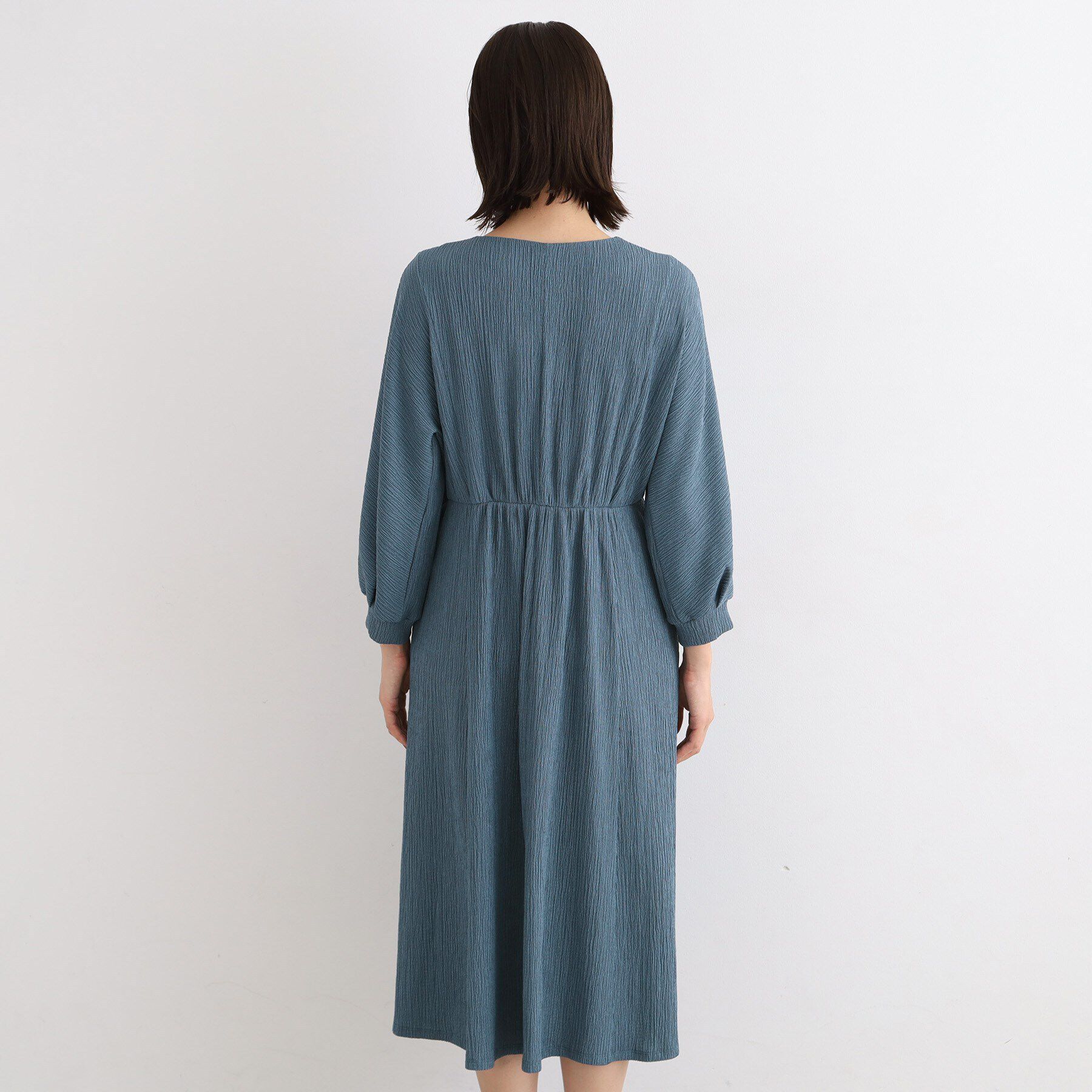 INDIVI「【洗える/UVケア/SETUP可能】ナローフレアワンピース」|ワンピース|