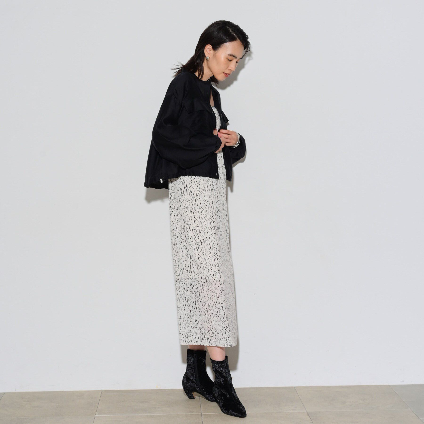 GALLEST「変形ドットキャミワンピース」|ワンピース|