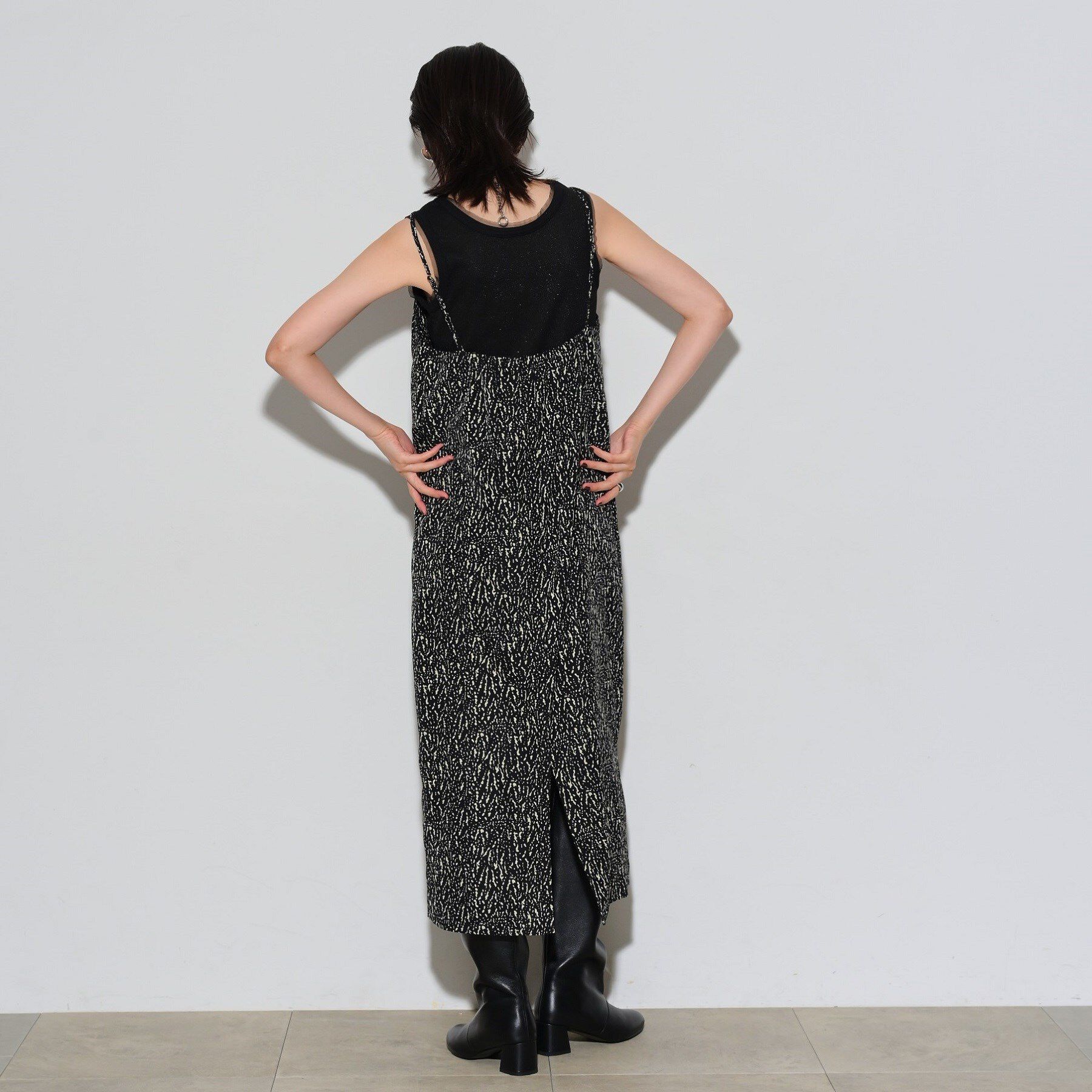 GALLEST「変形ドットキャミワンピース」|ワンピース|