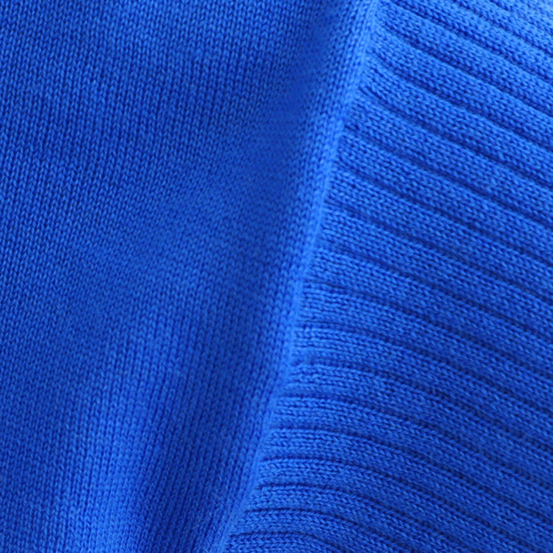 INDIVI「【ウール混】リブスリーブコンパクトニット」|ニット・セーター|