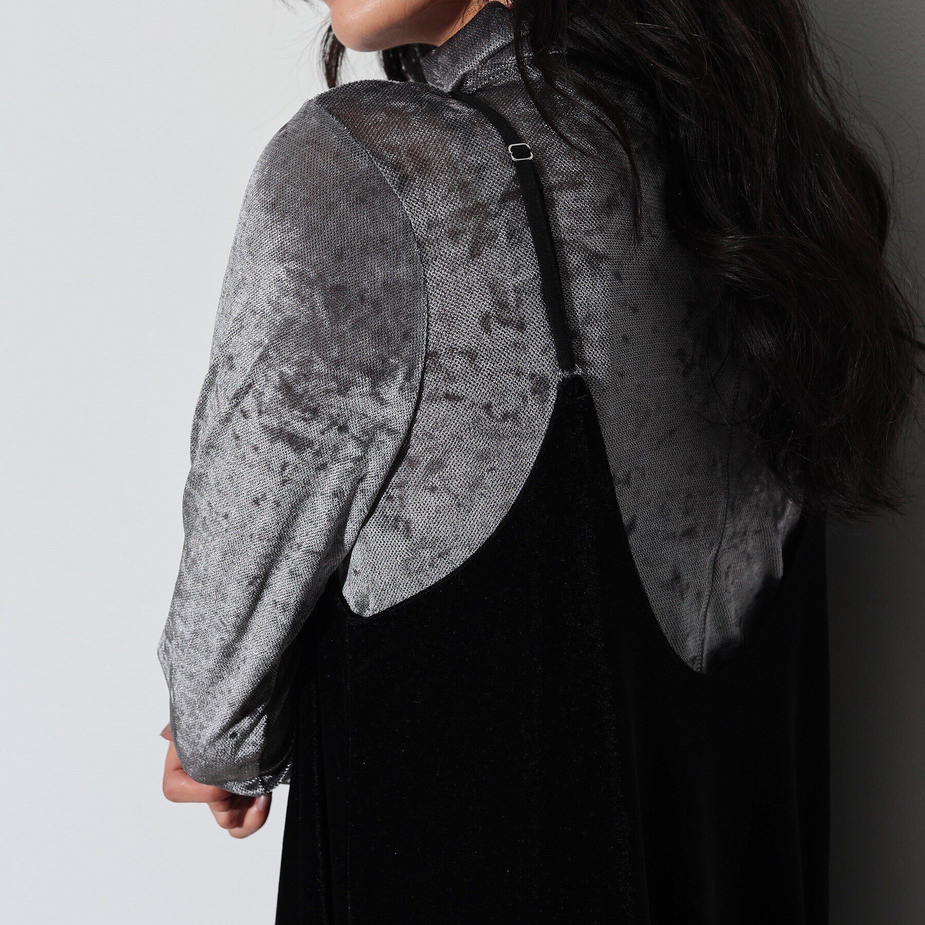 GALLEST「バルーンベロアキャミワンピース」|ワンピース|