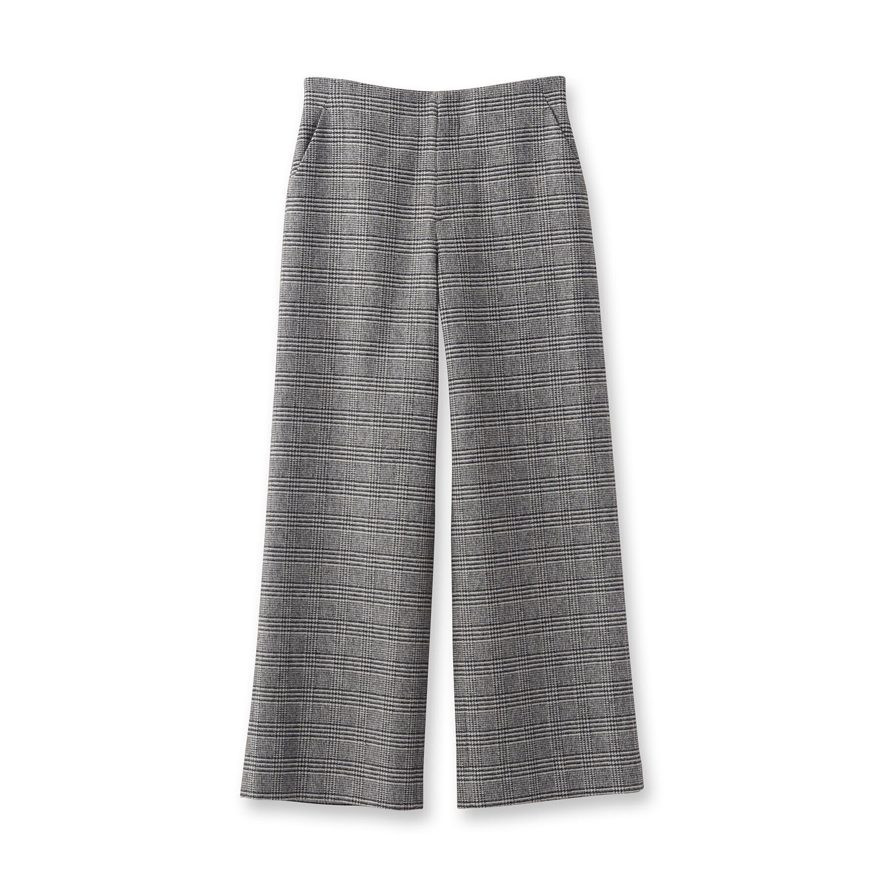 INDIVI「【褒められパンツ／ウール混】ワイドパンツ」|その他|