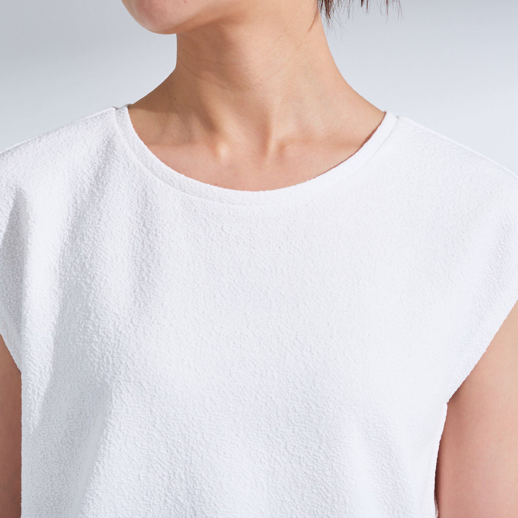 INDIVI「【2点セット／着回し◎】ノースリーブ＆ティアードスカート カセット服」|ワンピース|