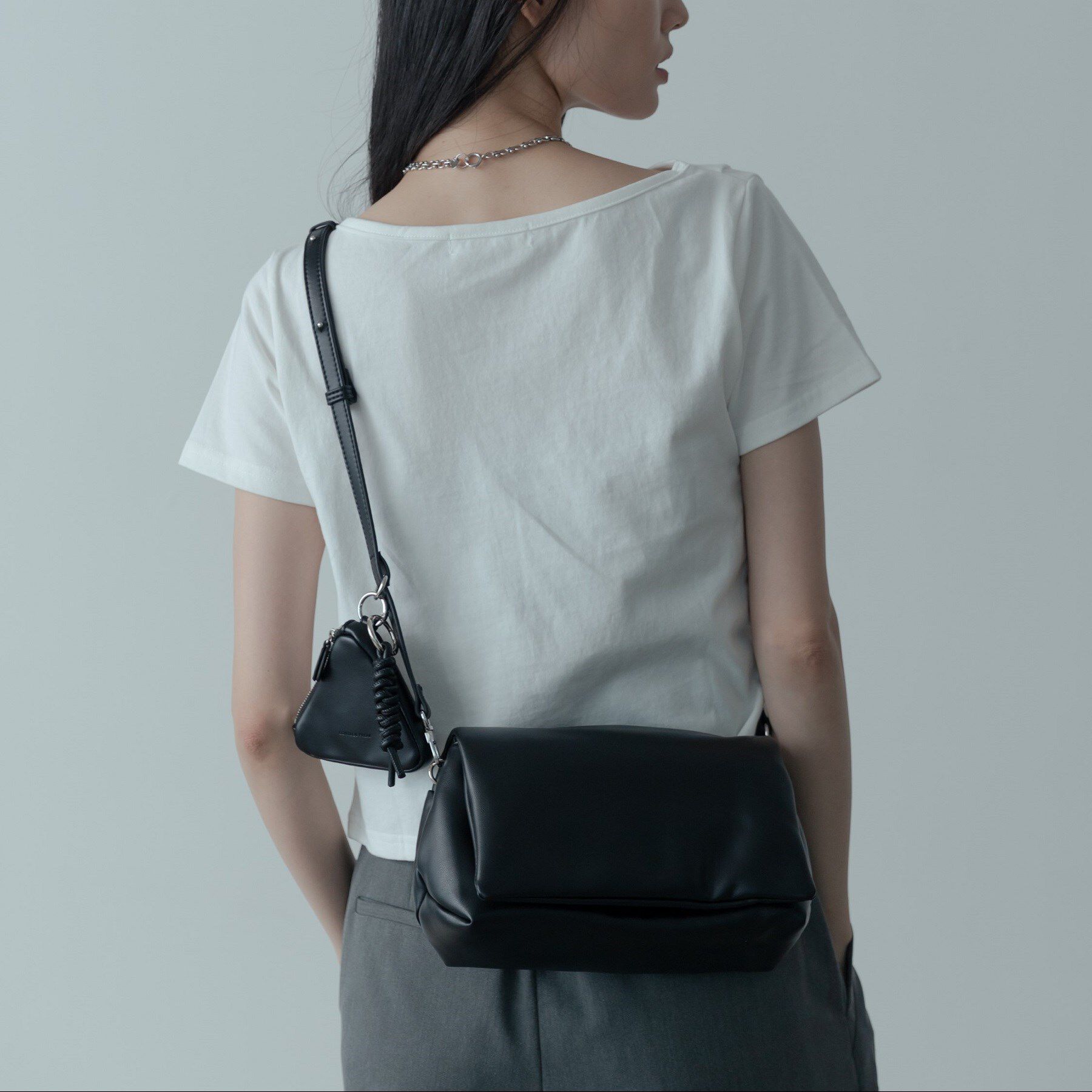 GALLEST「クッションボシェットショルダー」|ショルダー・メッセンジャー|ブラック(019)