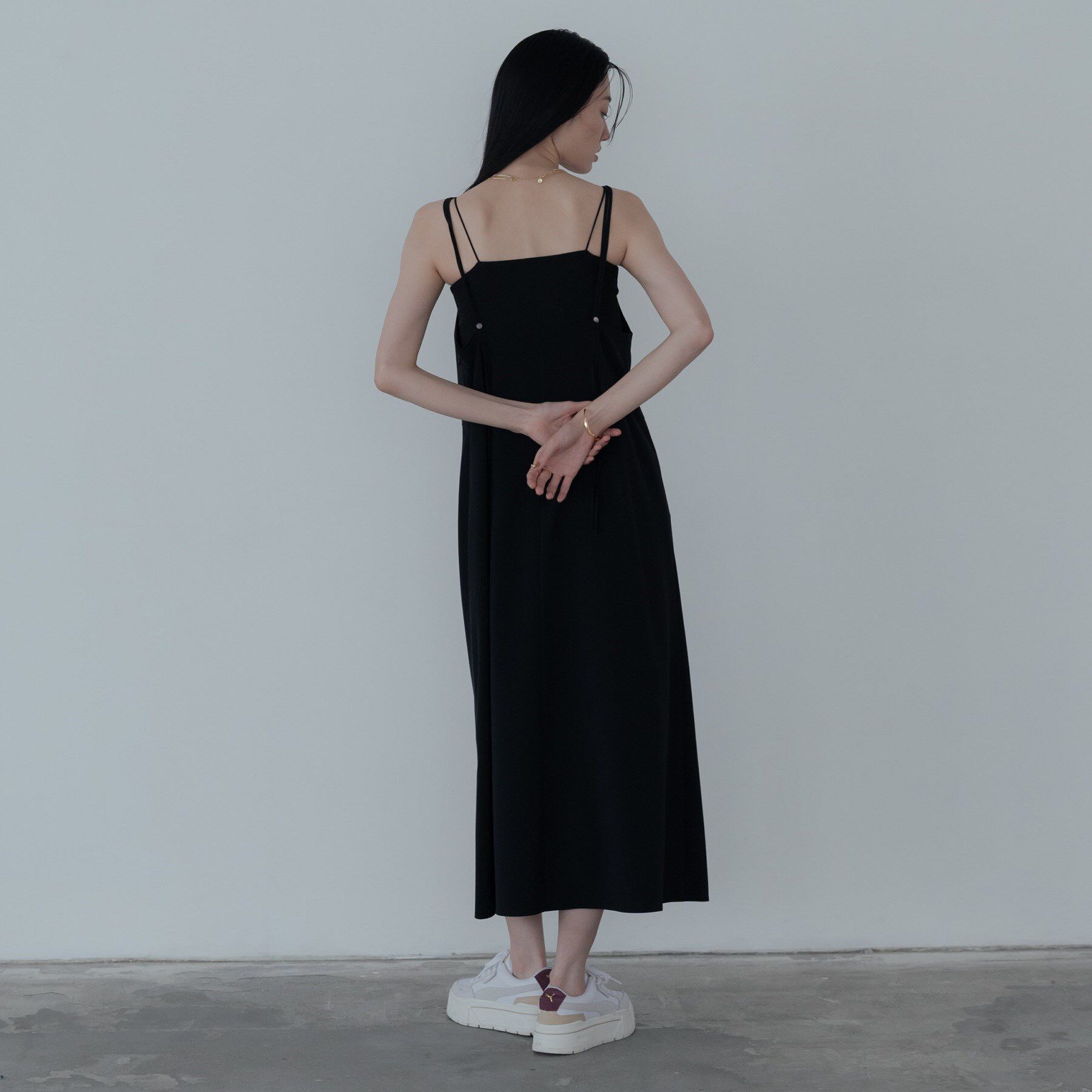 GALLEST「タイトフレアキャミドレス」|ワンピース|