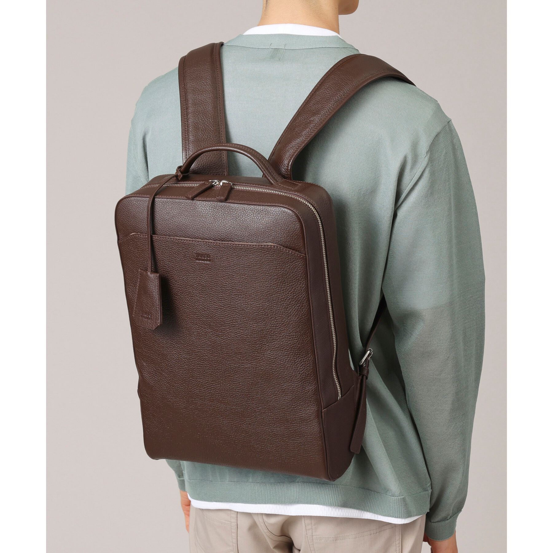 TAKEO KIKUCHI「フルベジタブルレザー バックパック」|リュック|