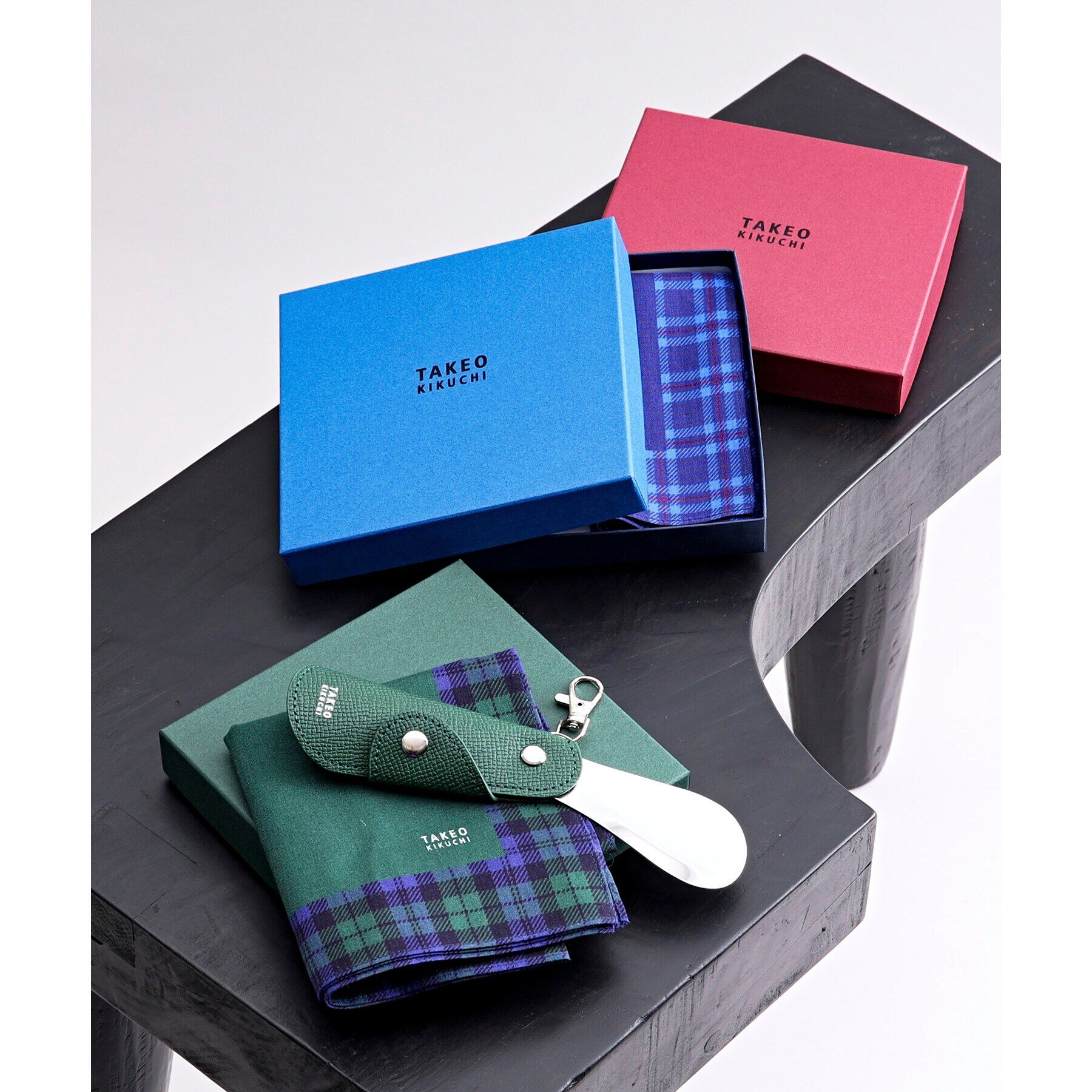 TAKEO KIKUCHI「【BOXセット】ハンカチ＆シューホーン セット」|ハンカチ|