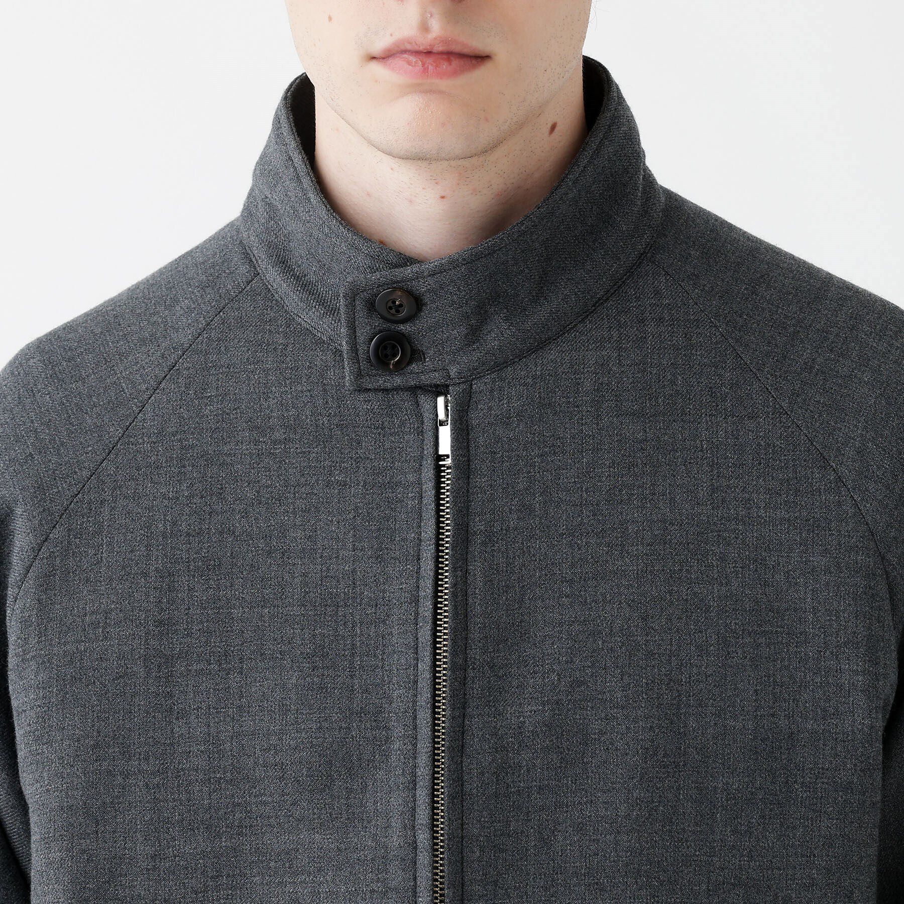 TAKEO KIKUCHI「【THE FLAGSHIP】ウールダブルフェイス ブルゾン」|ブルゾン・スタジャン|