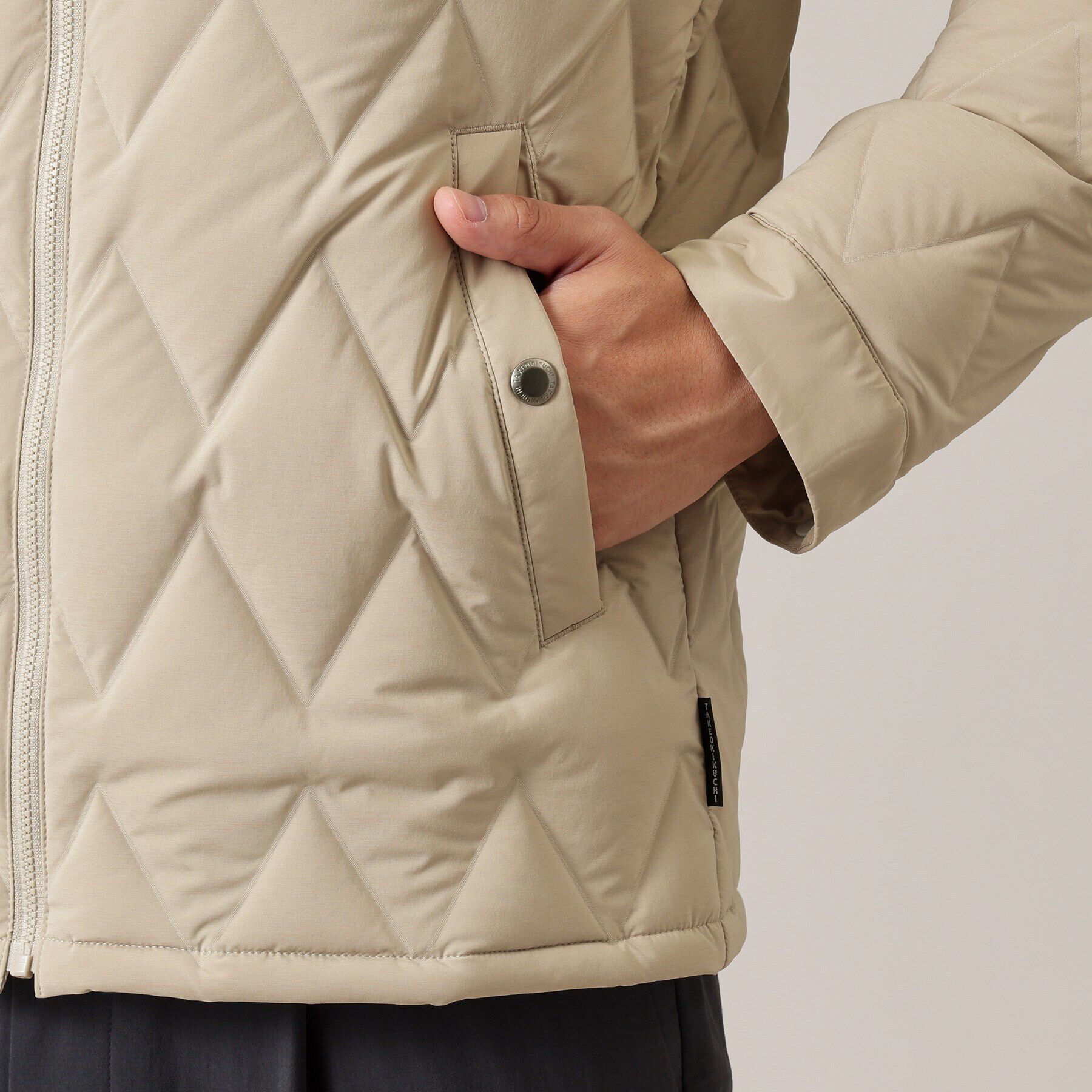 TAKEO KIKUCHI「【軽量アウター】エレクティブ キルト ブルゾン」|ダウン|