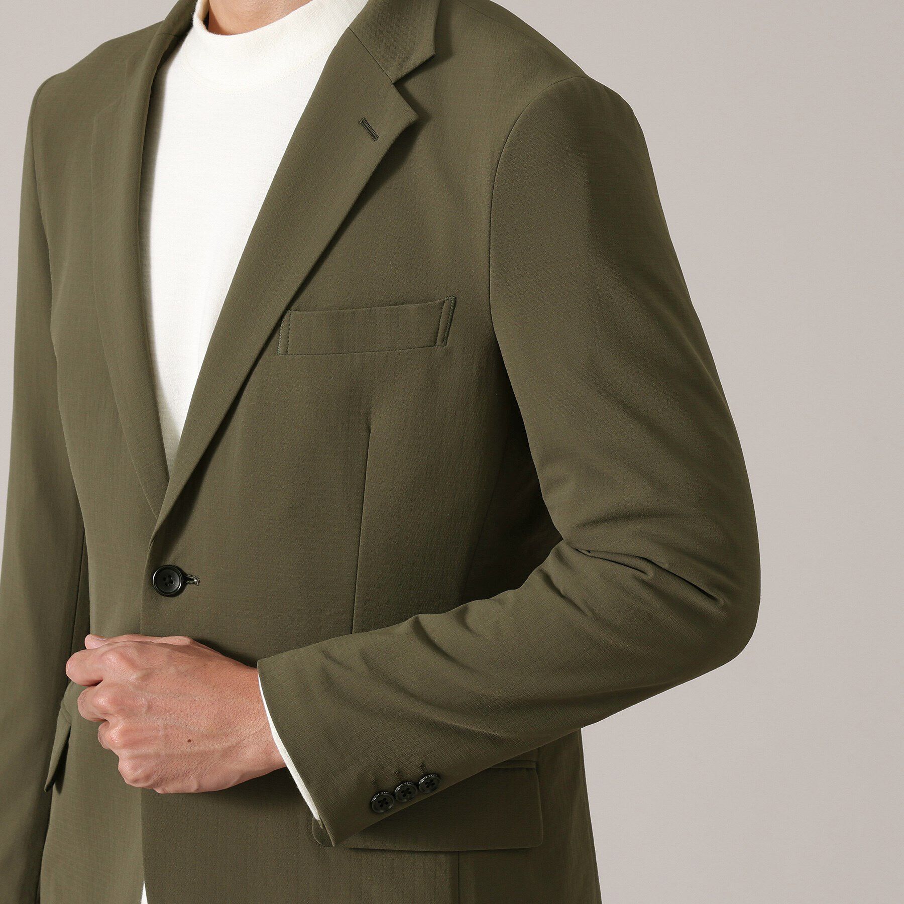 TAKEO KIKUCHI「【4WAYストレッチ】ストームフリース（R）ジャケット」|テーラードジャケット|