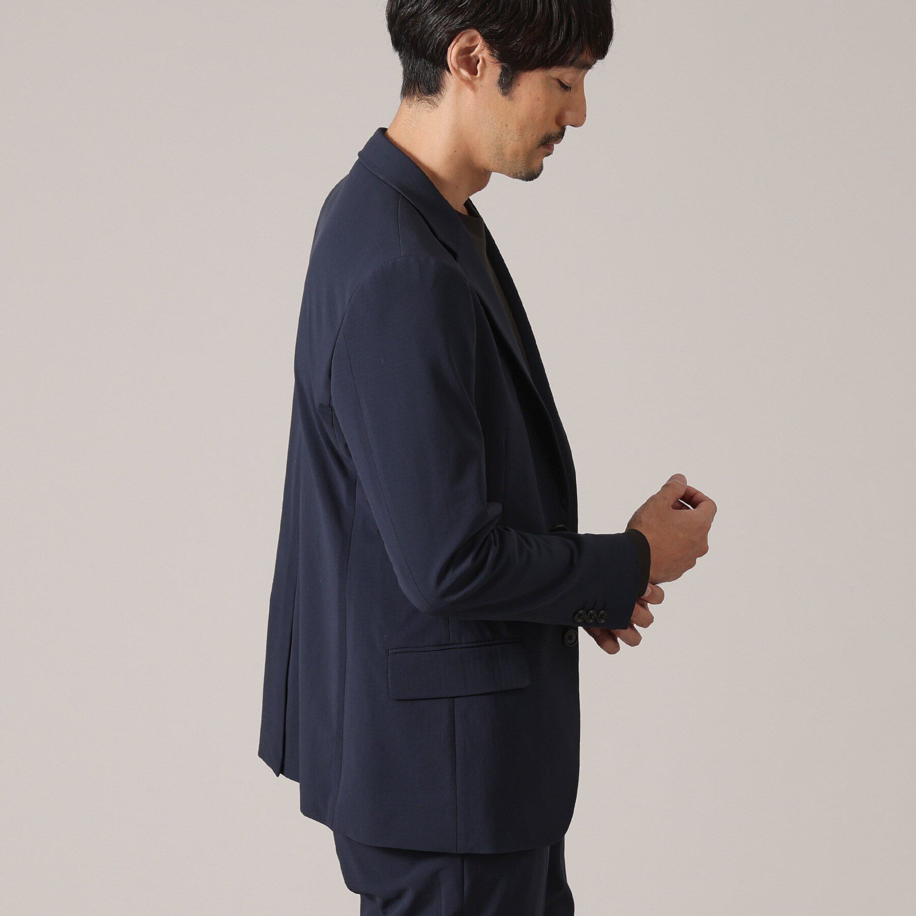 TAKEO KIKUCHI「【4WAYストレッチ】ストームフリース（R）ジャケット」|テーラードジャケット|