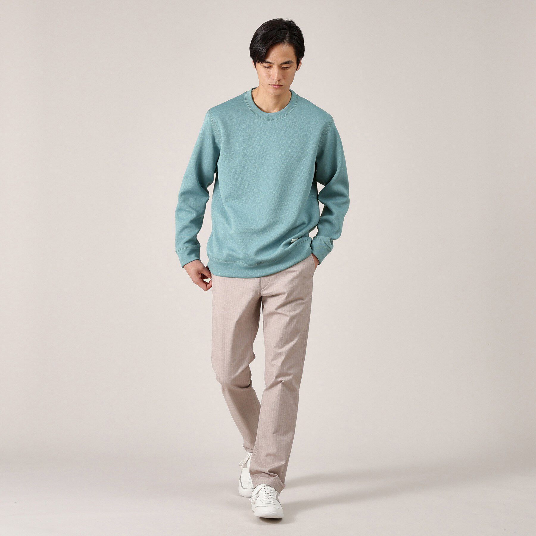 TAKEO KIKUCHI「ハニカムダンボール スウェット プルオーバー」|パーカー|