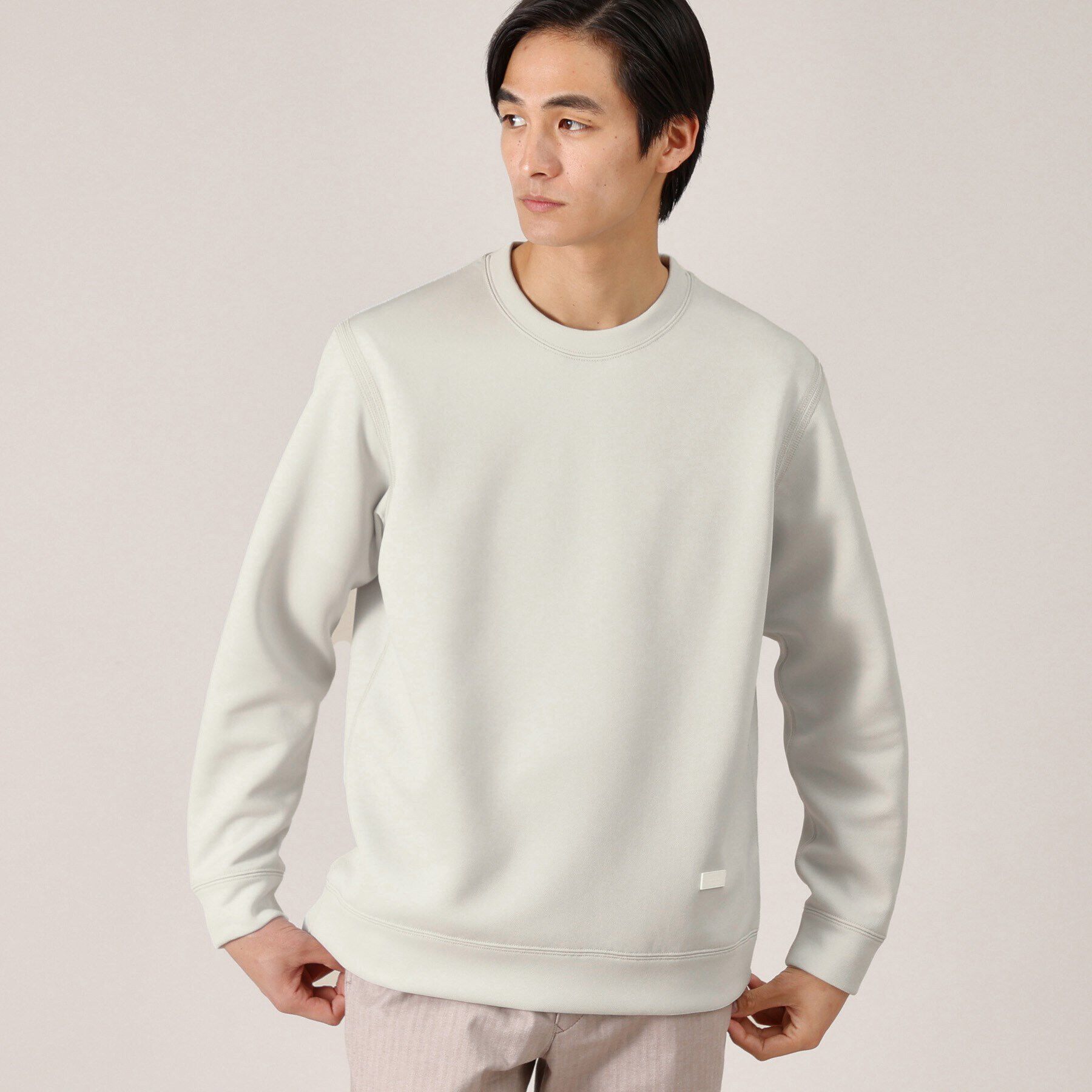 TAKEO KIKUCHI「ハニカムダンボール スウェット プルオーバー」|パーカー|