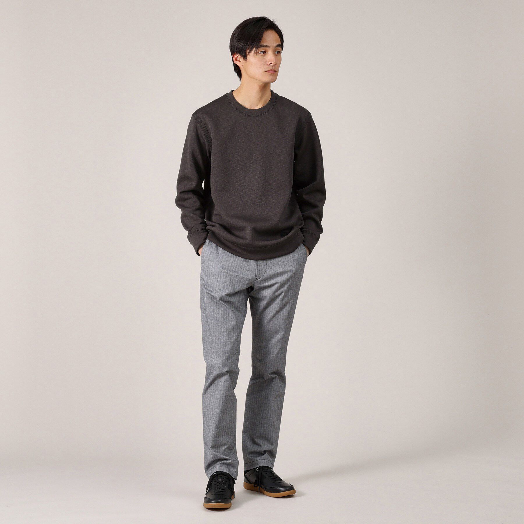 TAKEO KIKUCHI「ハニカムダンボール スウェット プルオーバー」|パーカー|