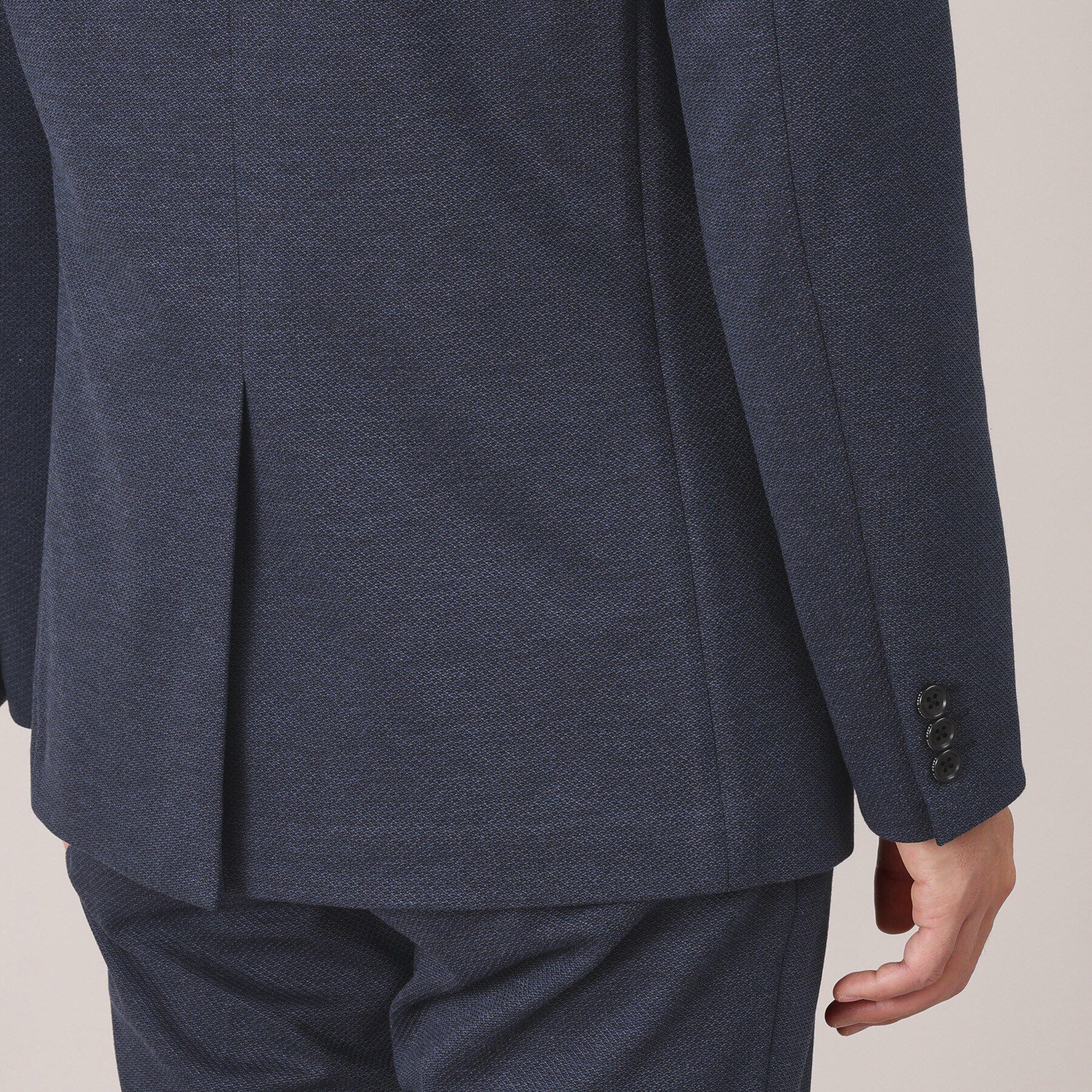 TAKEO KIKUCHI「メランジ ハニカム ストレッチ ジャケット」|テーラードジャケット|