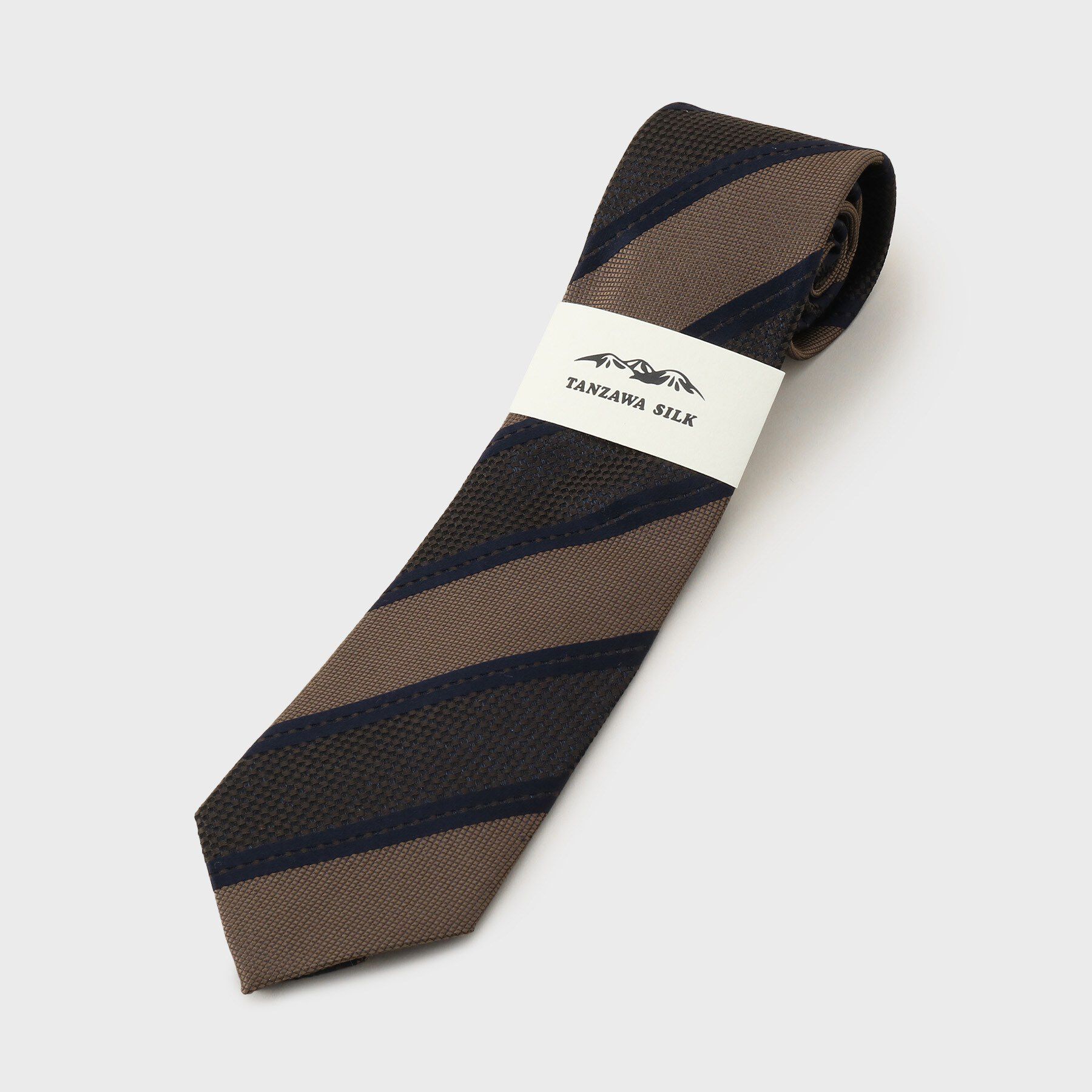 TAKEO KIKUCHI「【タンザワシルク】柞蚕ストライプ」|ネクタイ・蝶ネクタイ|