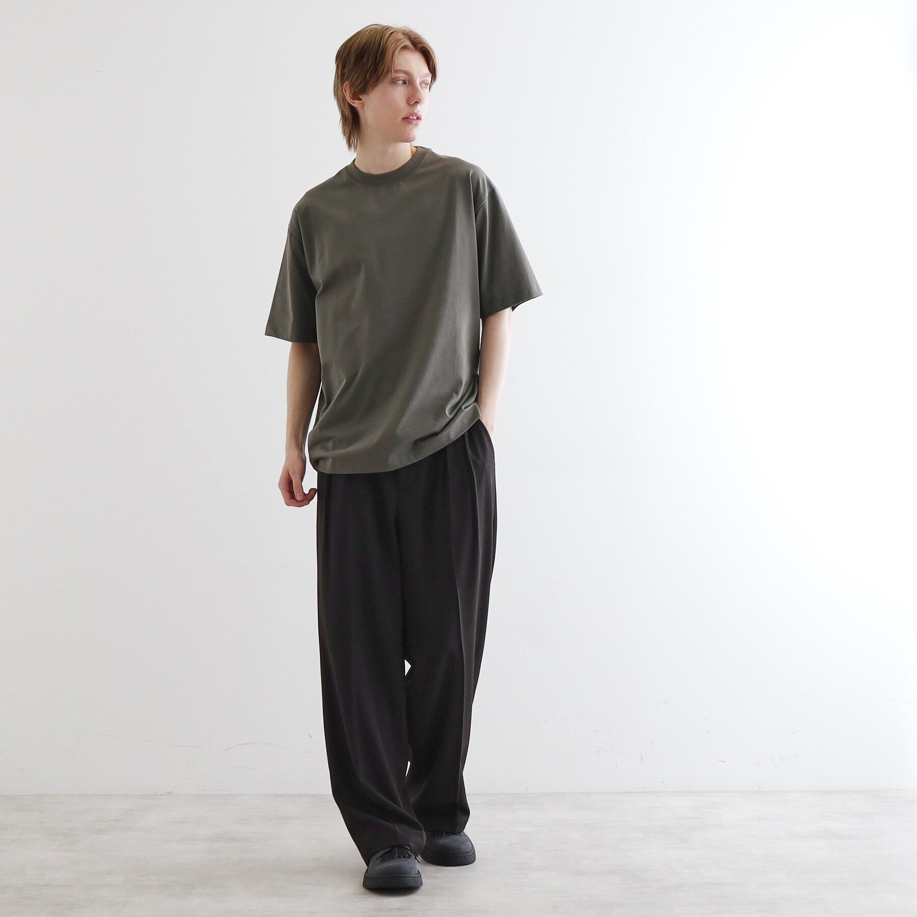 tk.TAKEO KIKUCHI「【接触冷感・抗菌・UVカット機能】フレンドリークールカットソー」|Tシャツ・カットソー|