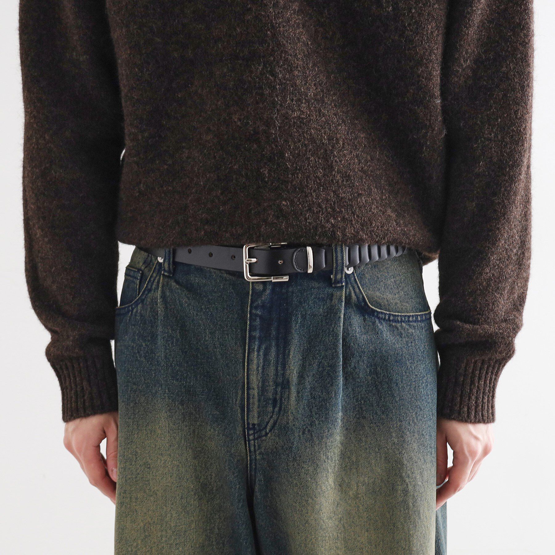 tk.TAKEO KIKUCHI「レザーチェーンロングベルト」|ベルト|