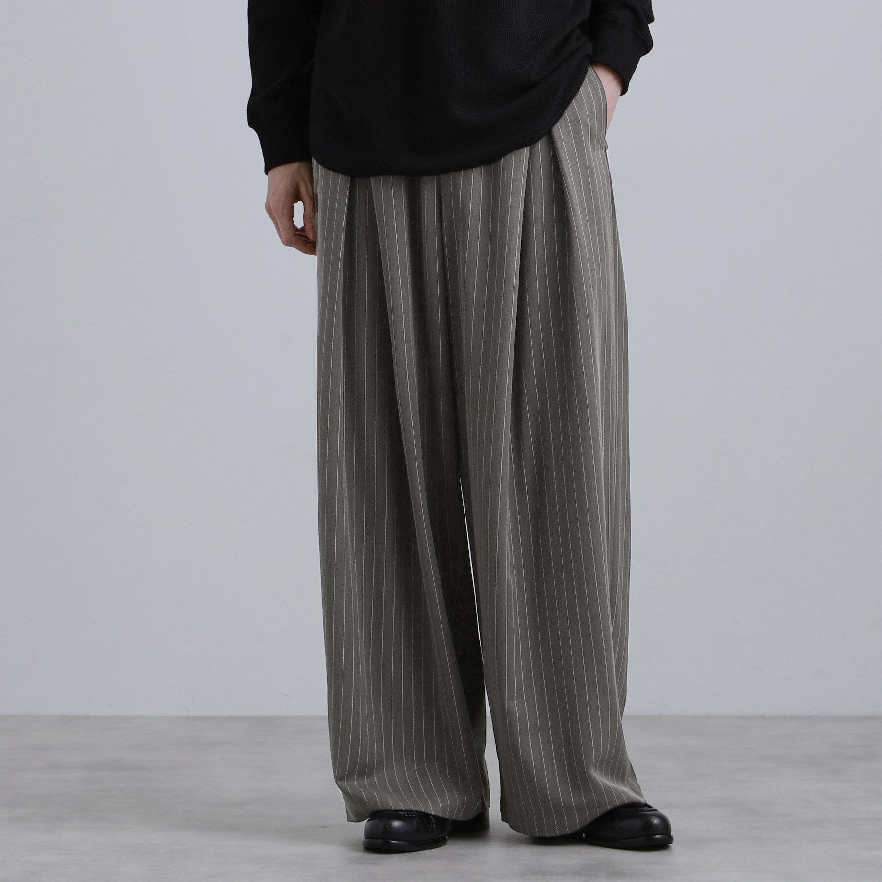 tk.TAKEO KIKUCHI「【スーパーワイドバギースラックスパンツ」|その他|