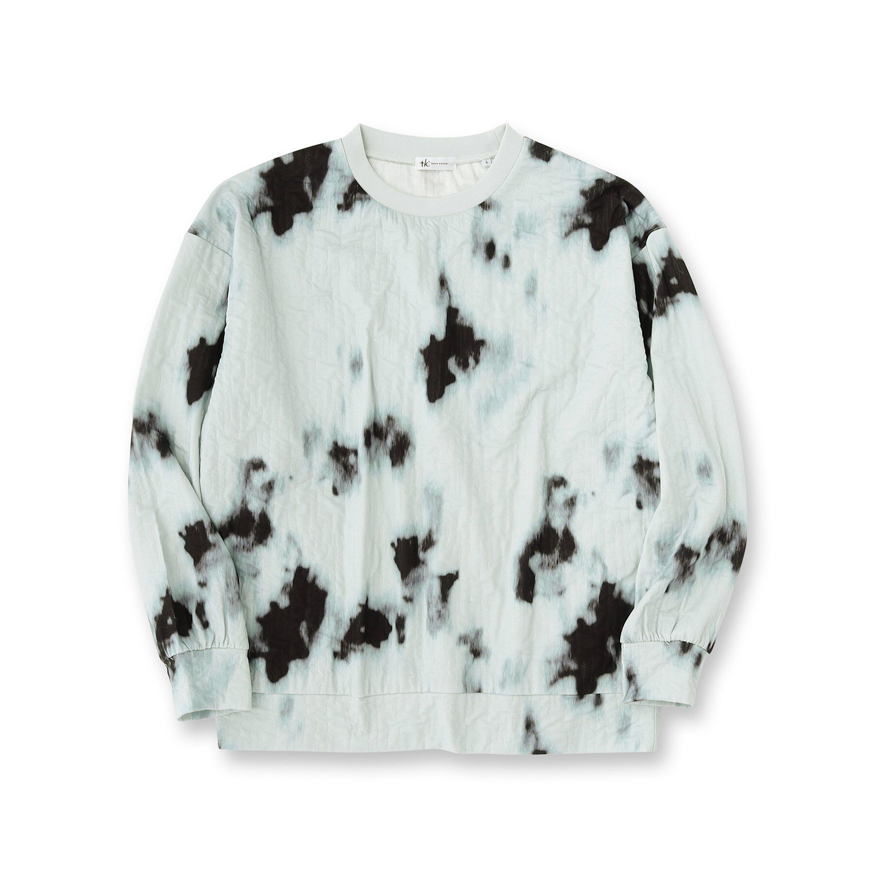 tk.TAKEO KIKUCHI「ブラーアブストカットソー」|Tシャツ・カットソー|