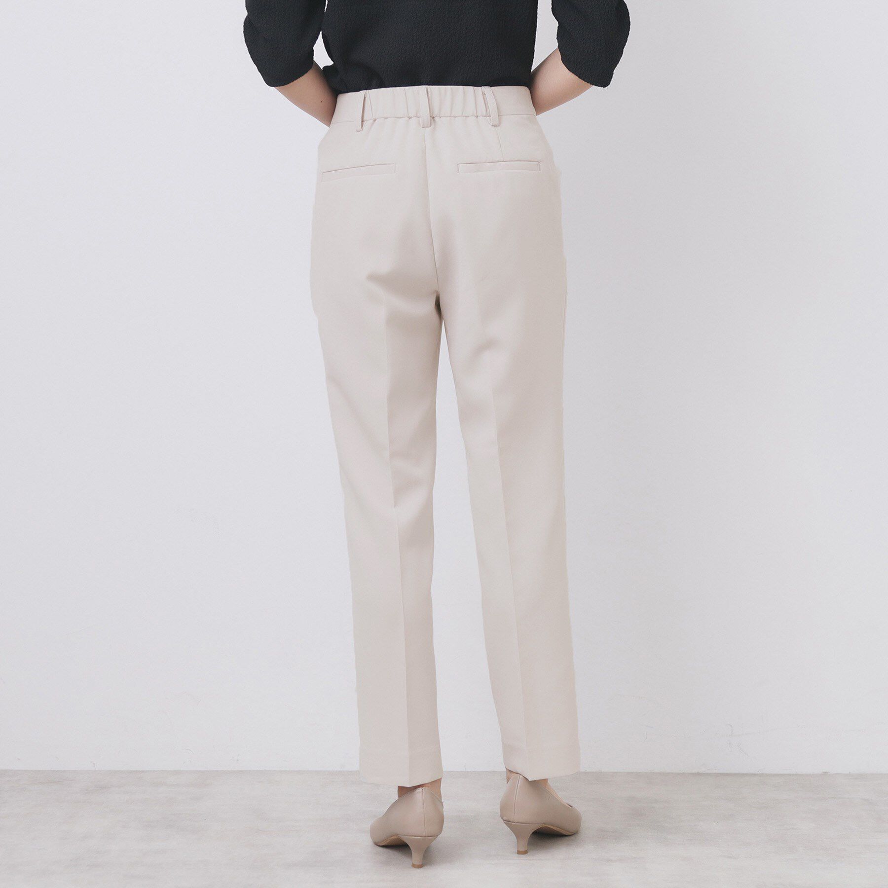 index「《XS-LLサイズ》ストレッチテーパードパンツ/セットアップ対応【洗濯機洗い可/イージーアイロン/防」|その他|