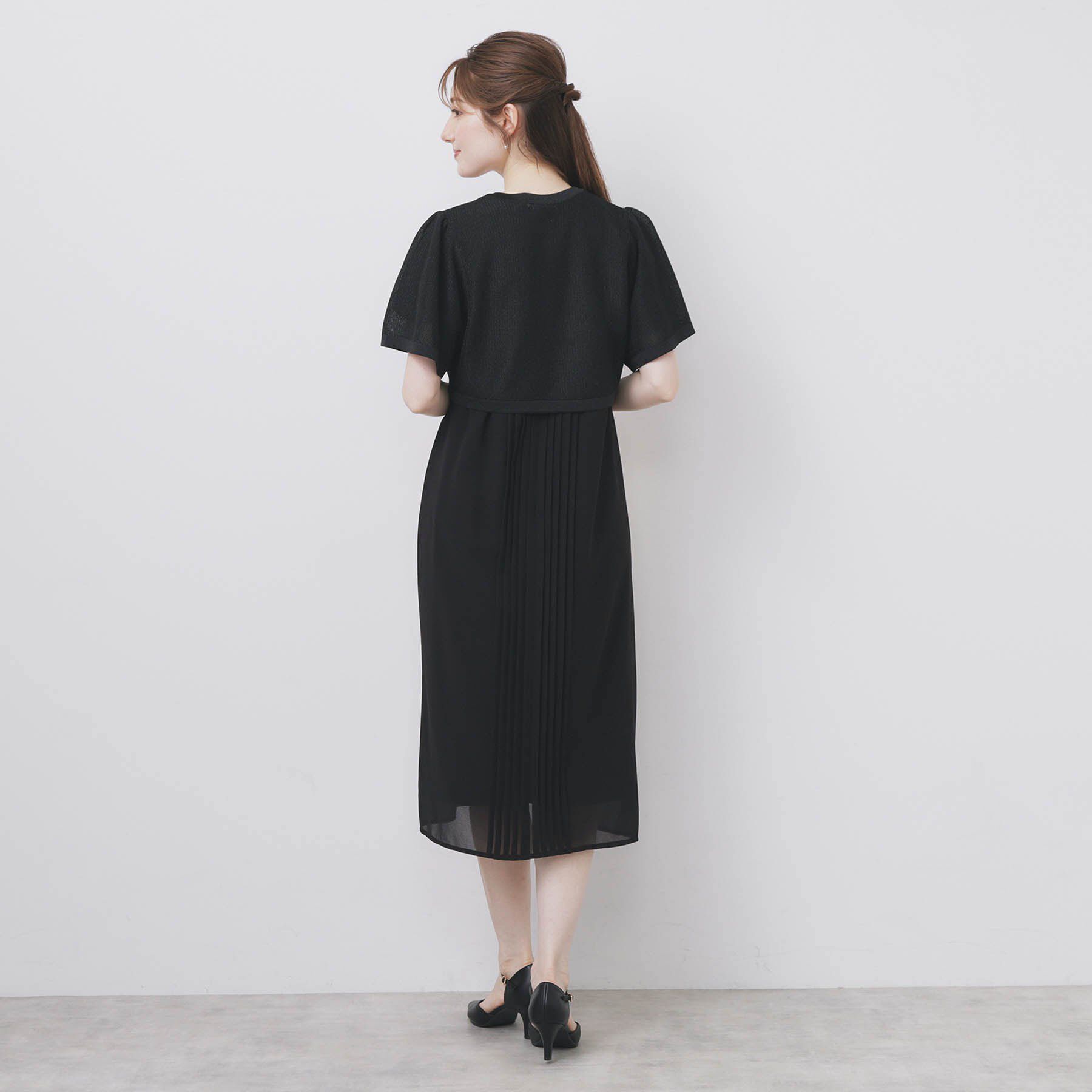 index「ビジュー釦ラメボレロカーディガン【洗濯機OK/抗ピル】」|カーディガン|