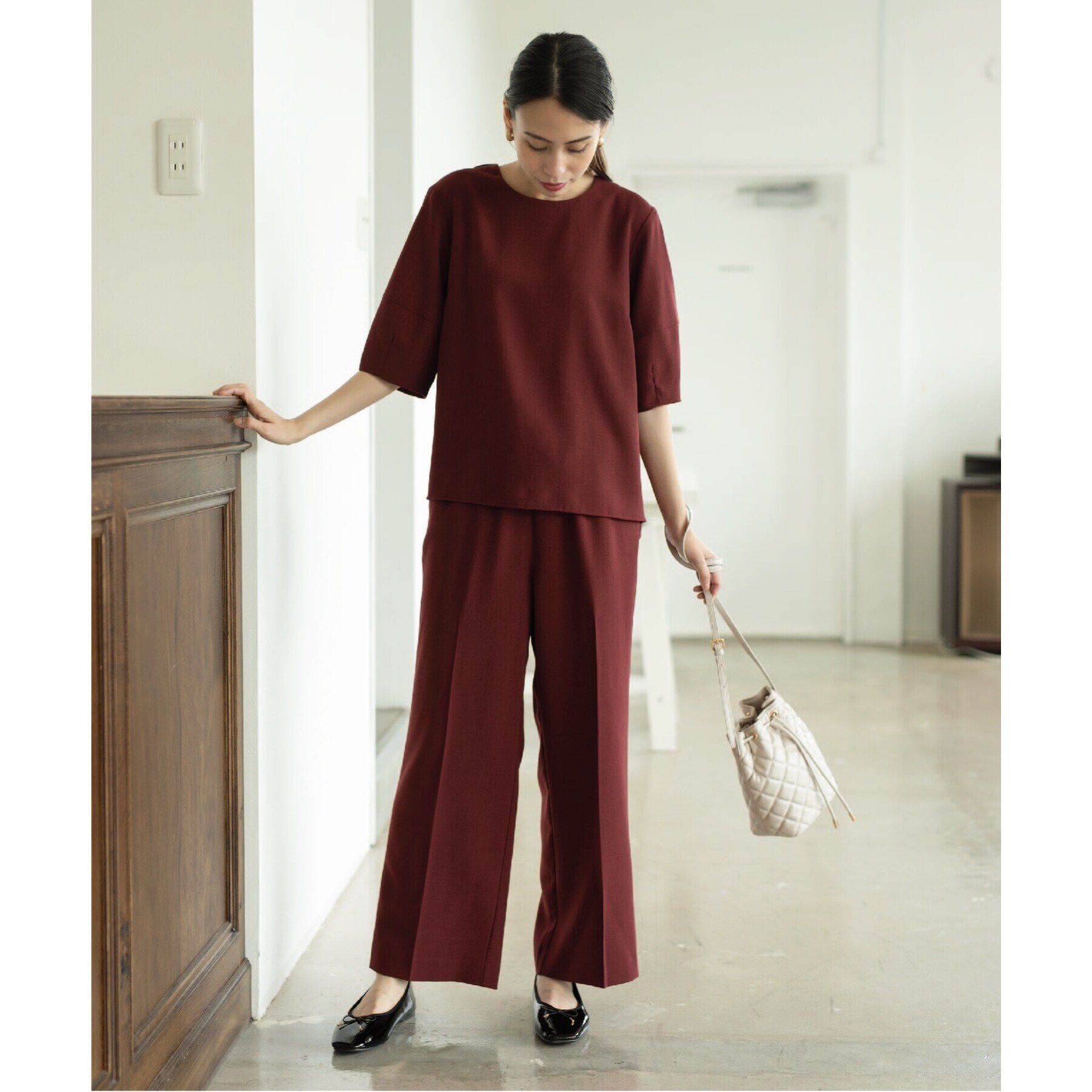 OPAQUE.CLIP「【定番】名品フラットバレエシューズ」|パンプス|