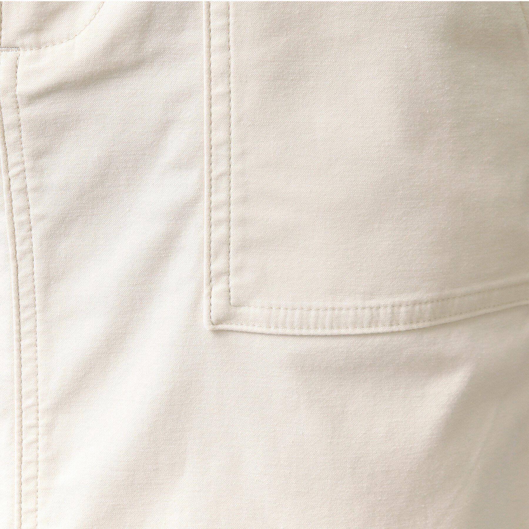 OPAQUE.CLIP「ストレッチベイカースカート/オーガニックコットン混【洗濯機洗い可／ストレッチ】」|スカート|