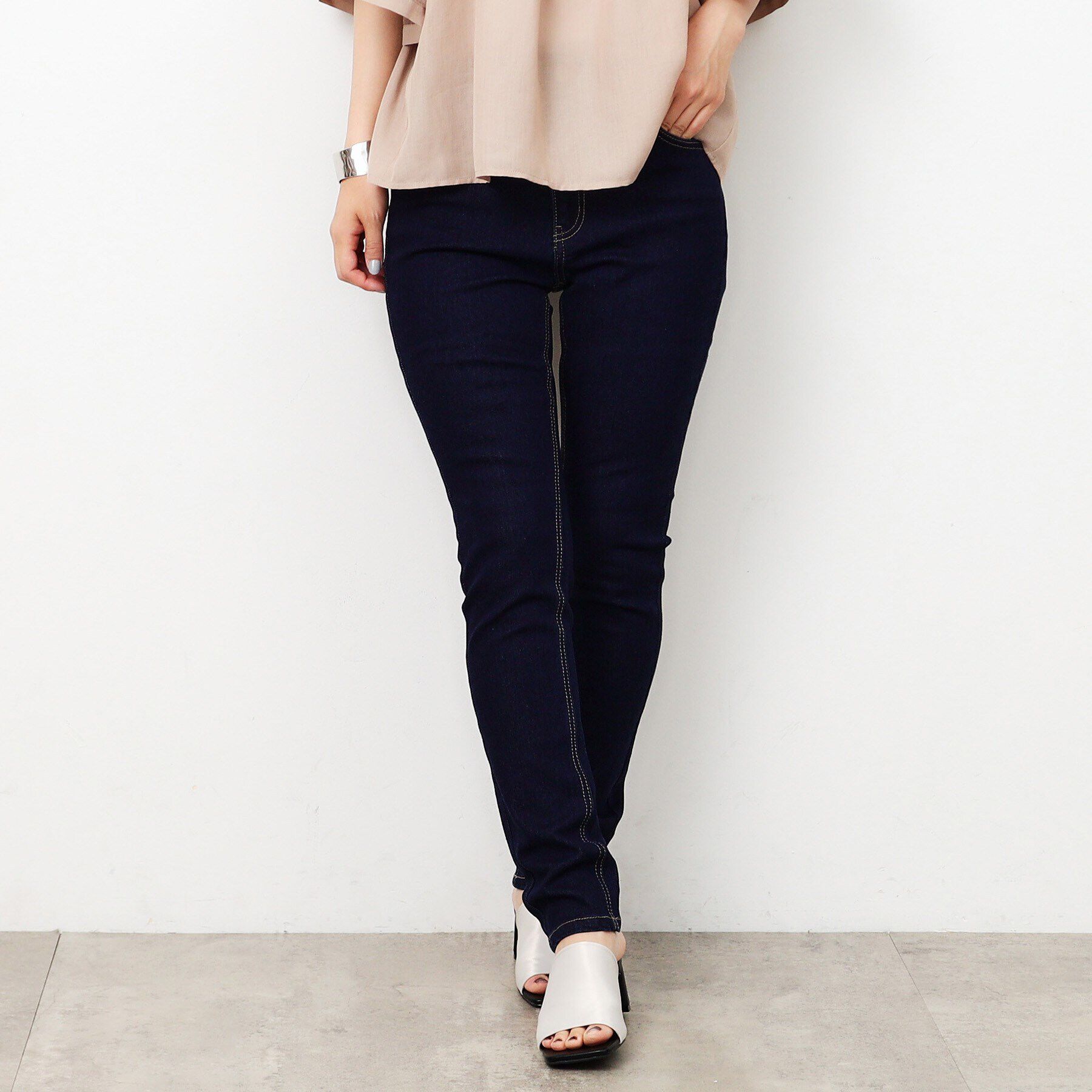 OPAQUE.CLIP「≪SS－LLsize≫スキニーデニムパンツ【洗濯機洗い可】」|その他|