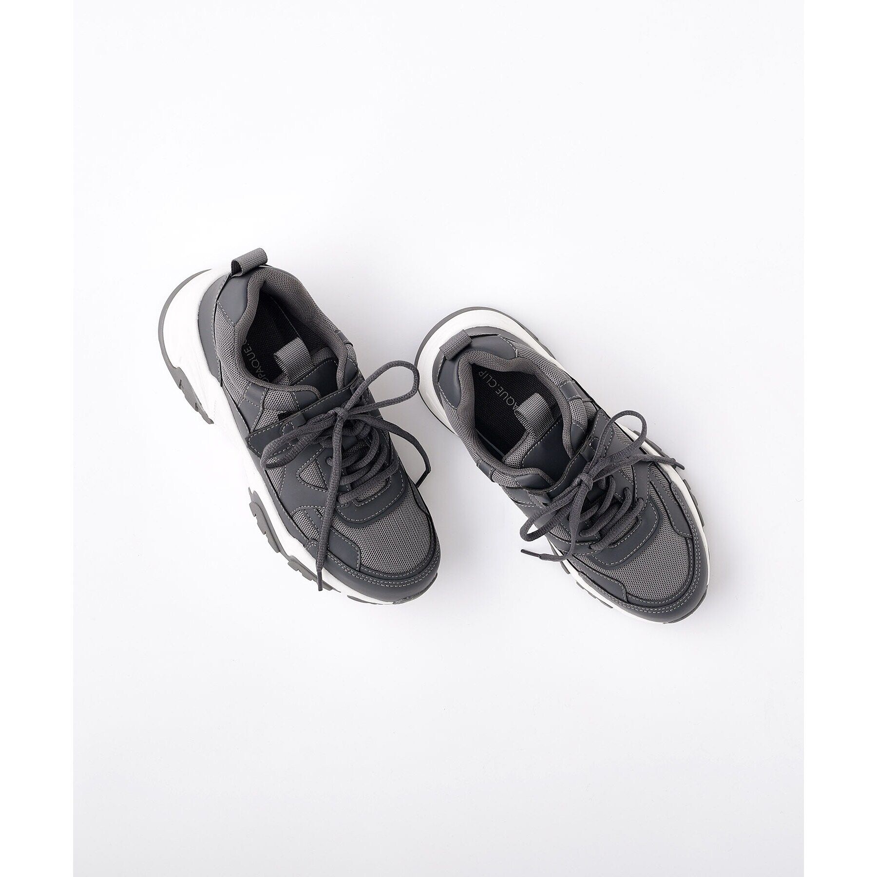 OPAQUE.CLIP「ボリュームソールメッシュスニーカー」|スニーカー|