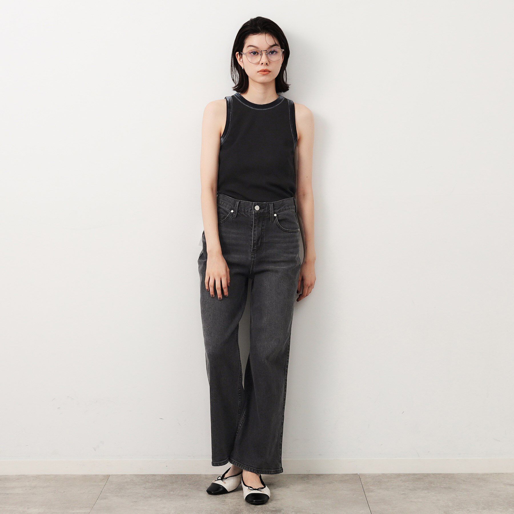 OPAQUE.CLIP「ストレッチバギーデニム／オーガニックコットン混【洗濯機洗い可】」|その他|