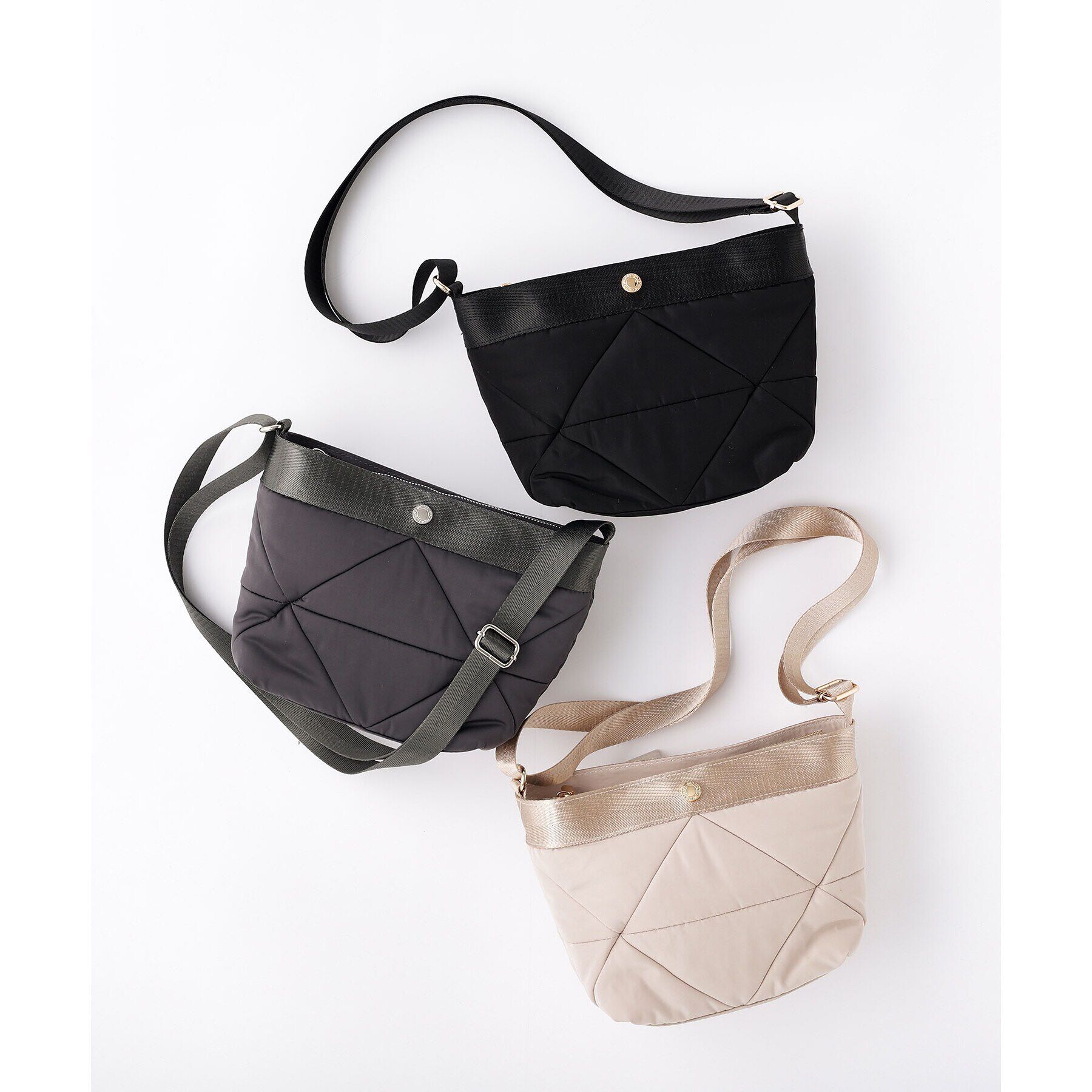 OPAQUE.CLIP「【軽量】トライアングルミニショルダーバッグ」|ショルダー・メッセンジャー|