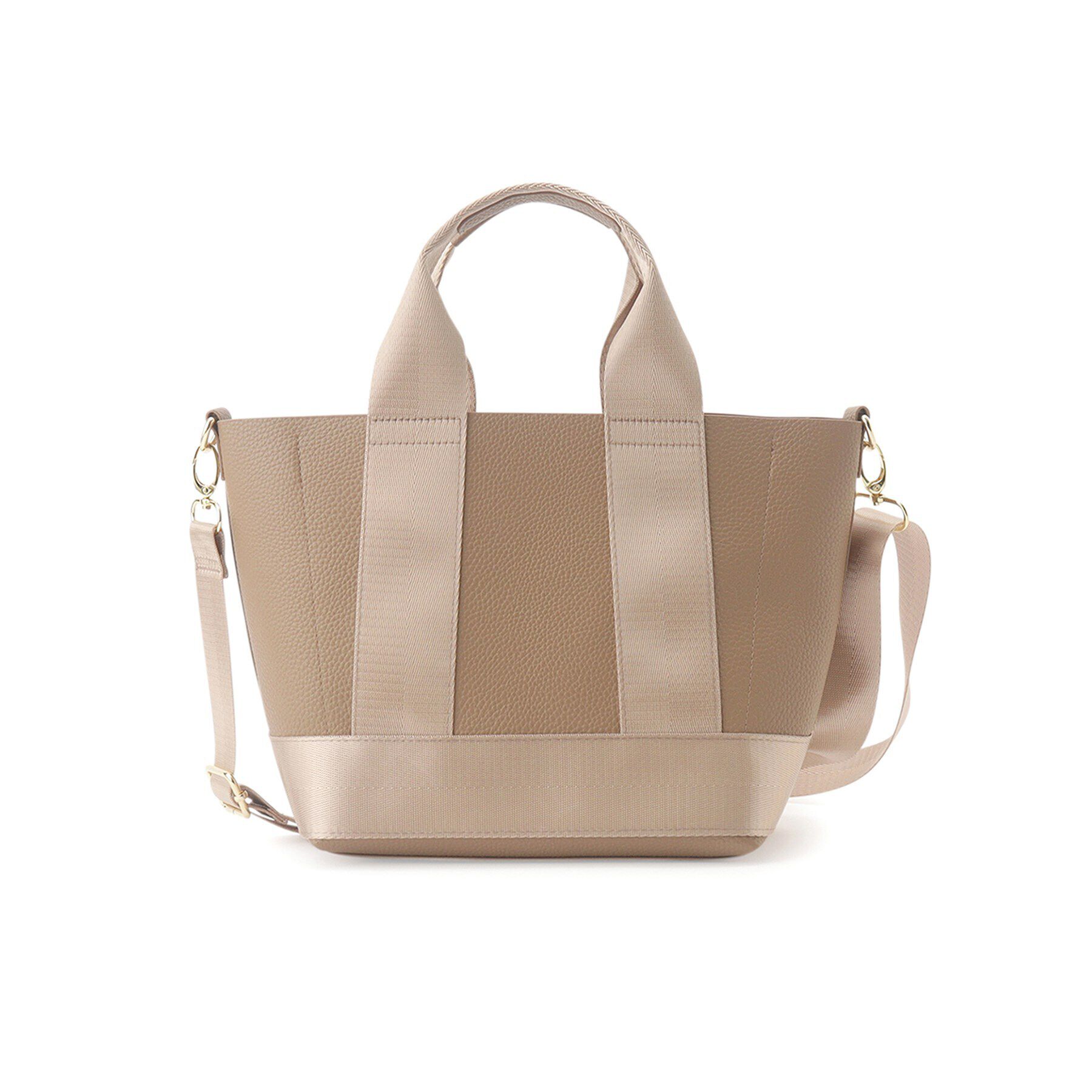 OPAQUE.CLIP「【2WAY】シュリンク合皮コンビミドルショルダーバッグ」|ショルダー・メッセンジャー|