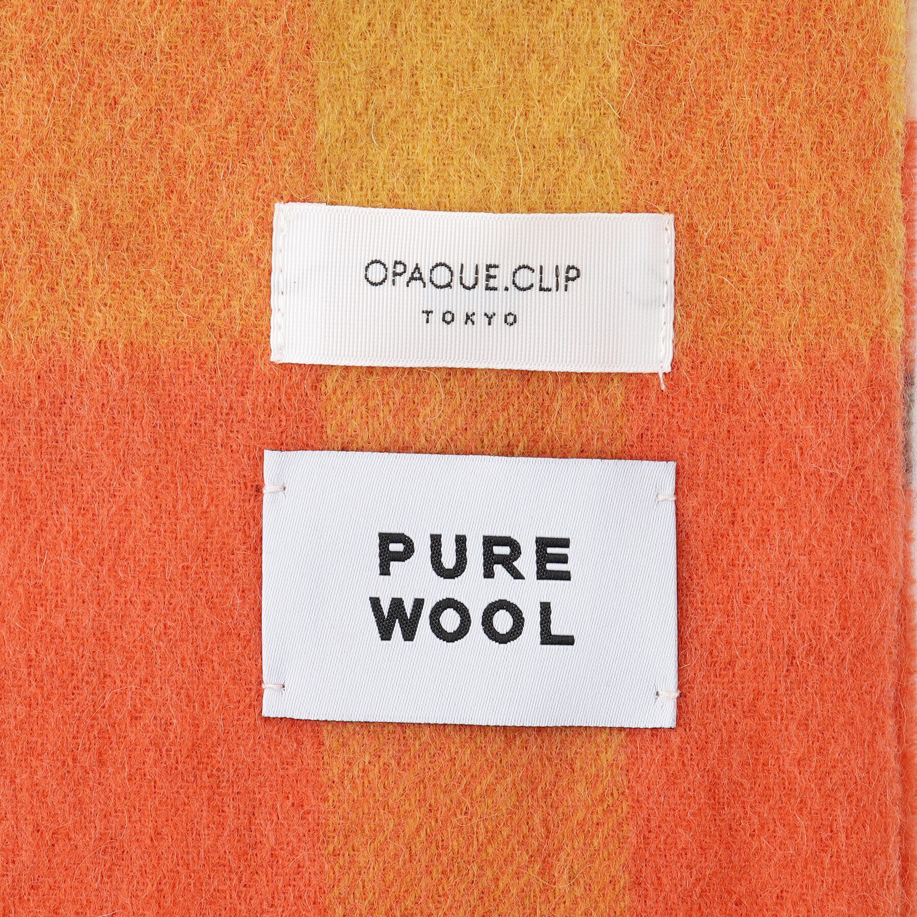 OPAQUE.CLIP「【12color/プチプラ/手洗い対応】ウール100％マフラー」|ストール|